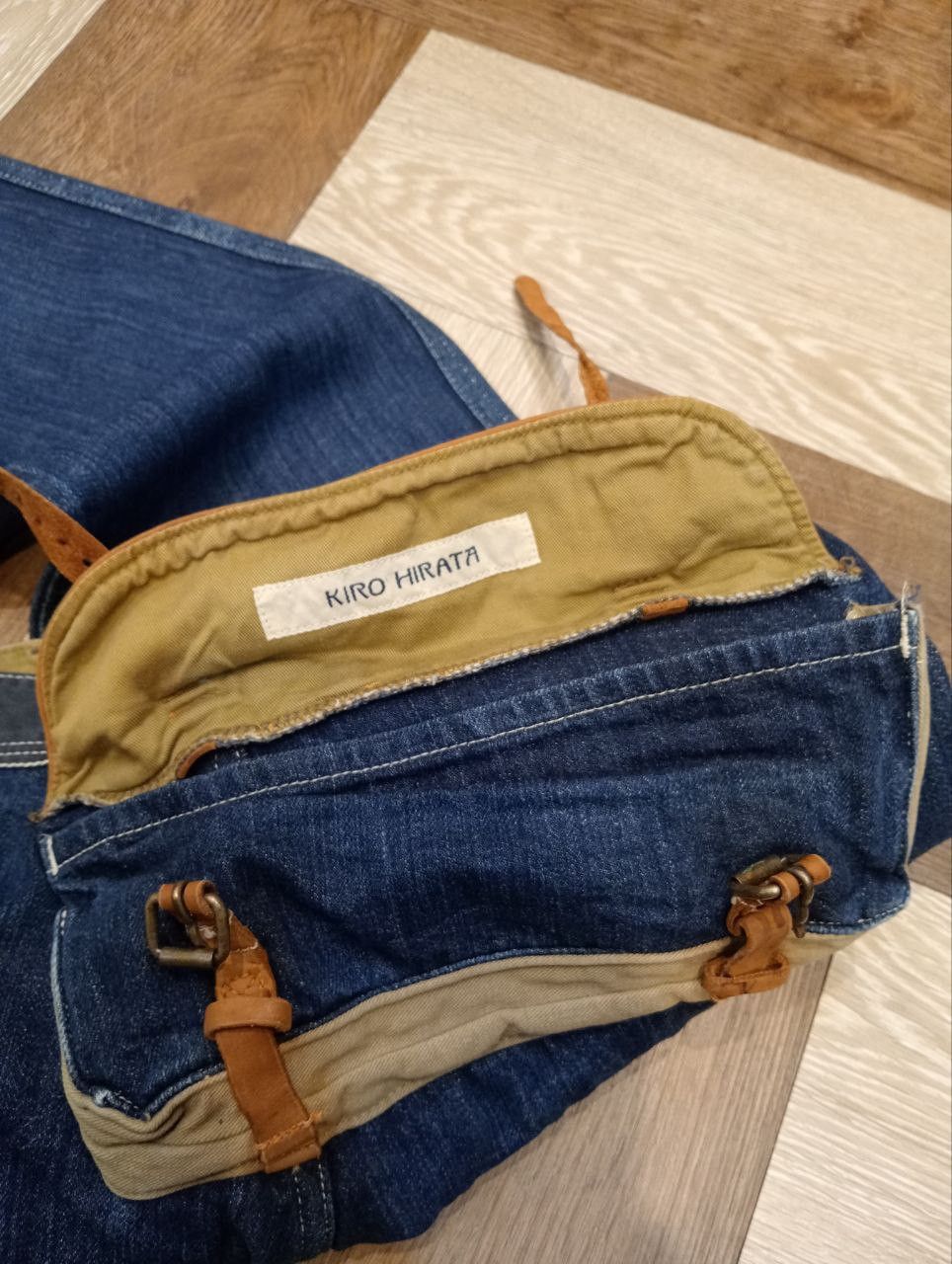 Kapital KAPITAL X KIRO HIRATA HIP BAG FLARED DENIM PANTS Size US 30 / EU 46 - 12 Thumbnail