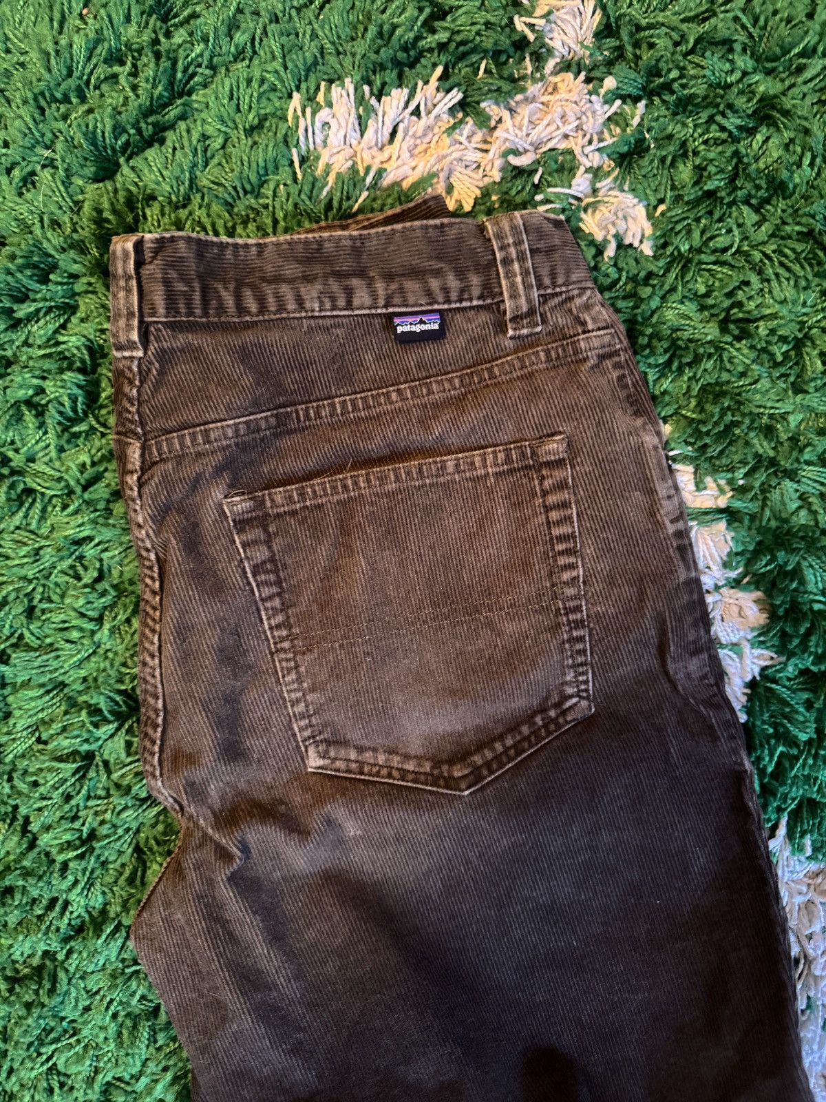 Patagonia Vintage 2000s Patigonia Corduroy Pants Brown Y2K Size US 34 / EU 50 - 3 Thumbnail