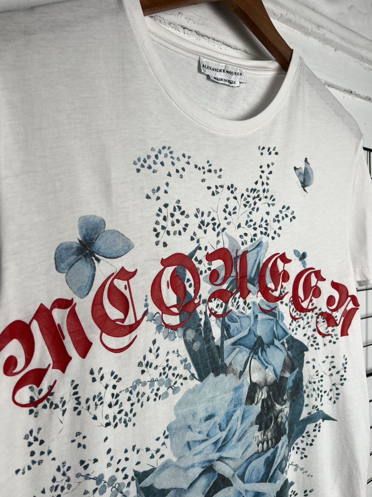 Alexander McQueen Alexander Mc Queen Rose Skull Shirt Size US S / EU 44-46 / 1 - 3 Thumbnail
