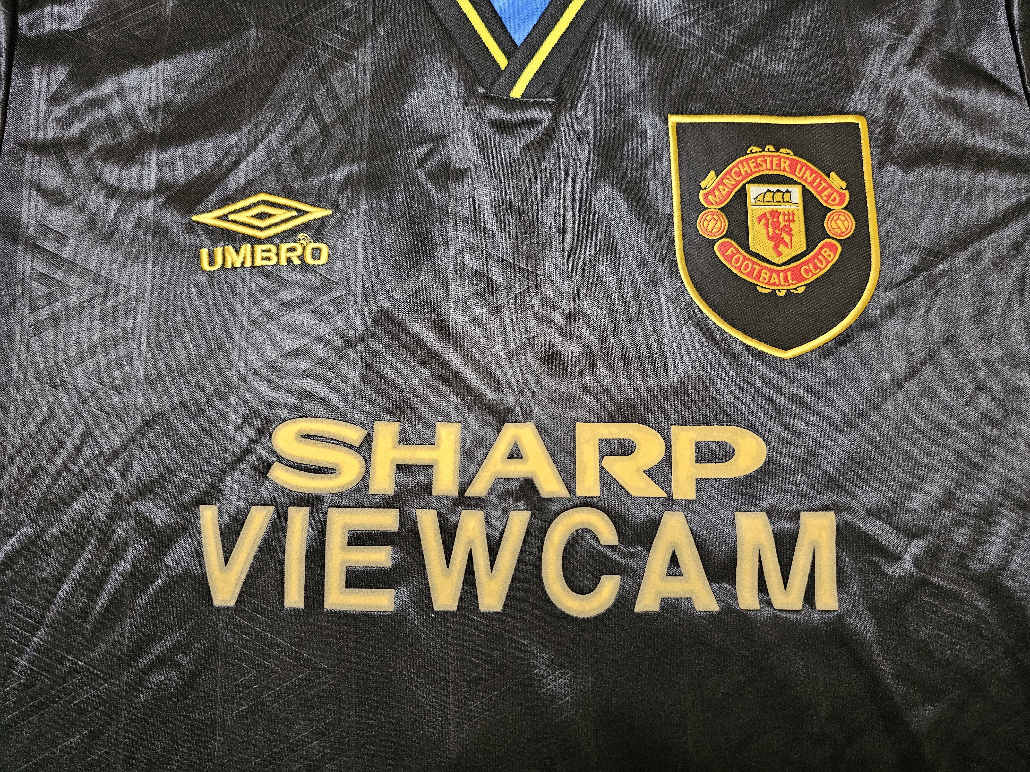 Other MANCHESTER UNITED 1993 1995 AWAY FOOTBALL SOCCER JERSEY Size US L / EU 52-54 / 3 - 3 Thumbnail