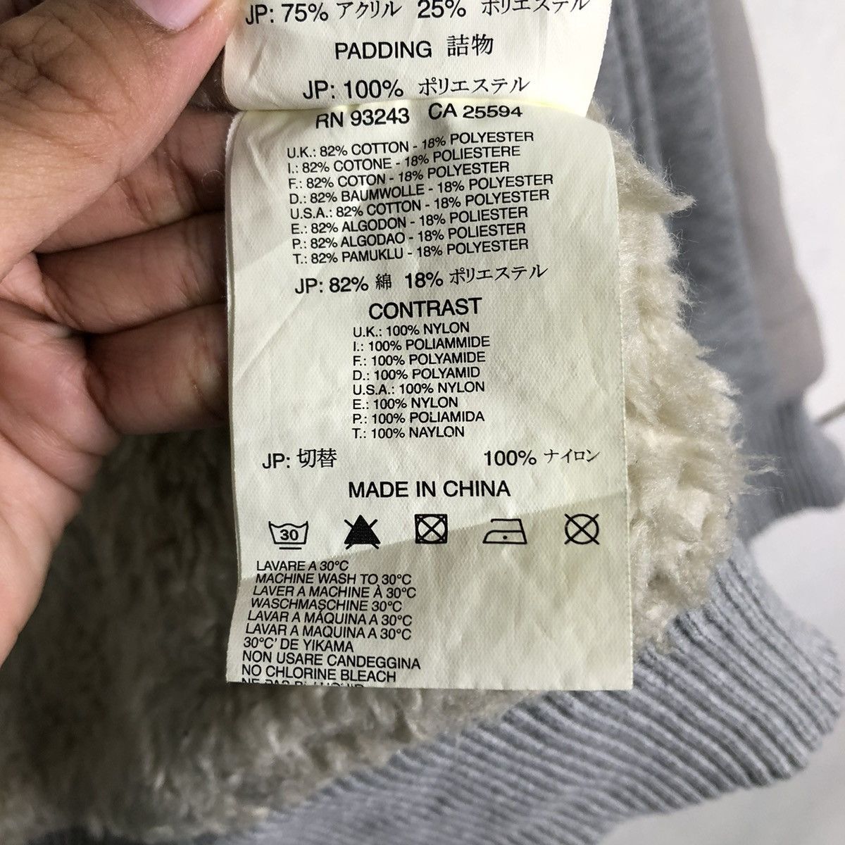 Diesel 🔥VINTAGE BIKER HOODIE JACKET DIESEL BONDAGE DESIGN Size US L / EU 52-54 / 3 - 24 Thumbnail