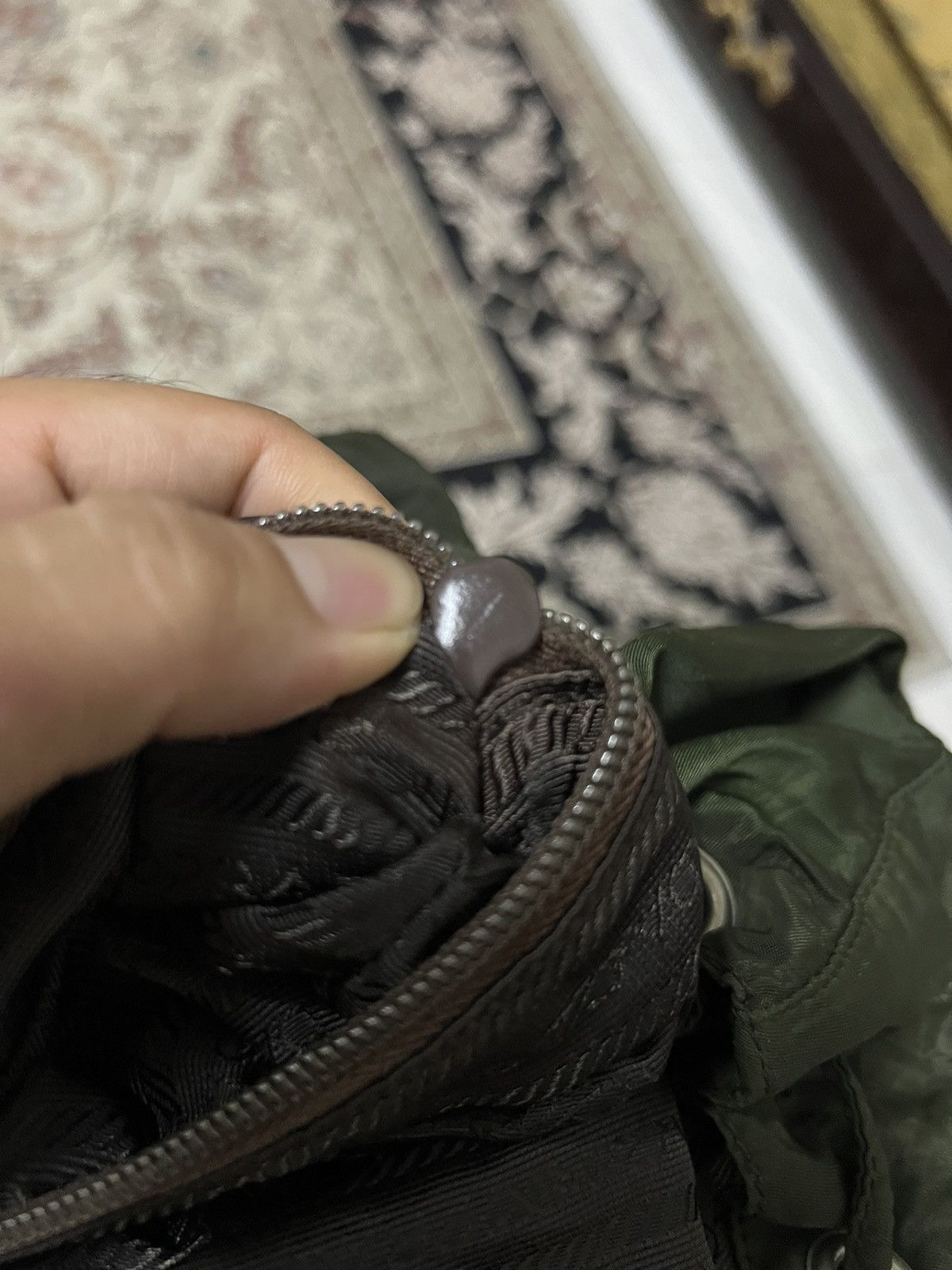 Prada PRADA BACKPACK NYLON KHAKI Size ONE SIZE - 9 Thumbnail