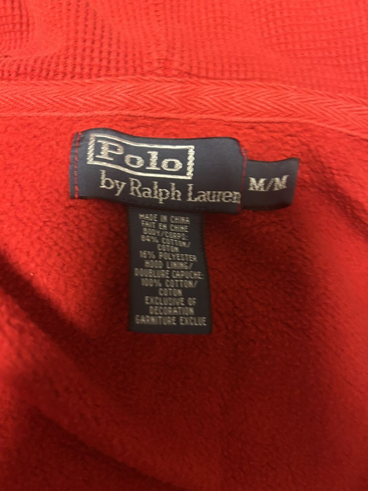 Polo Ralph Lauren Red polo zip up Size US S / EU 44-46 / 1 - 2 Thumbnail
