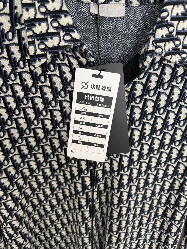 Dior Dior Old flower full-print knitted shirt Size US S / EU 44-46 / 1 - 9 Thumbnail