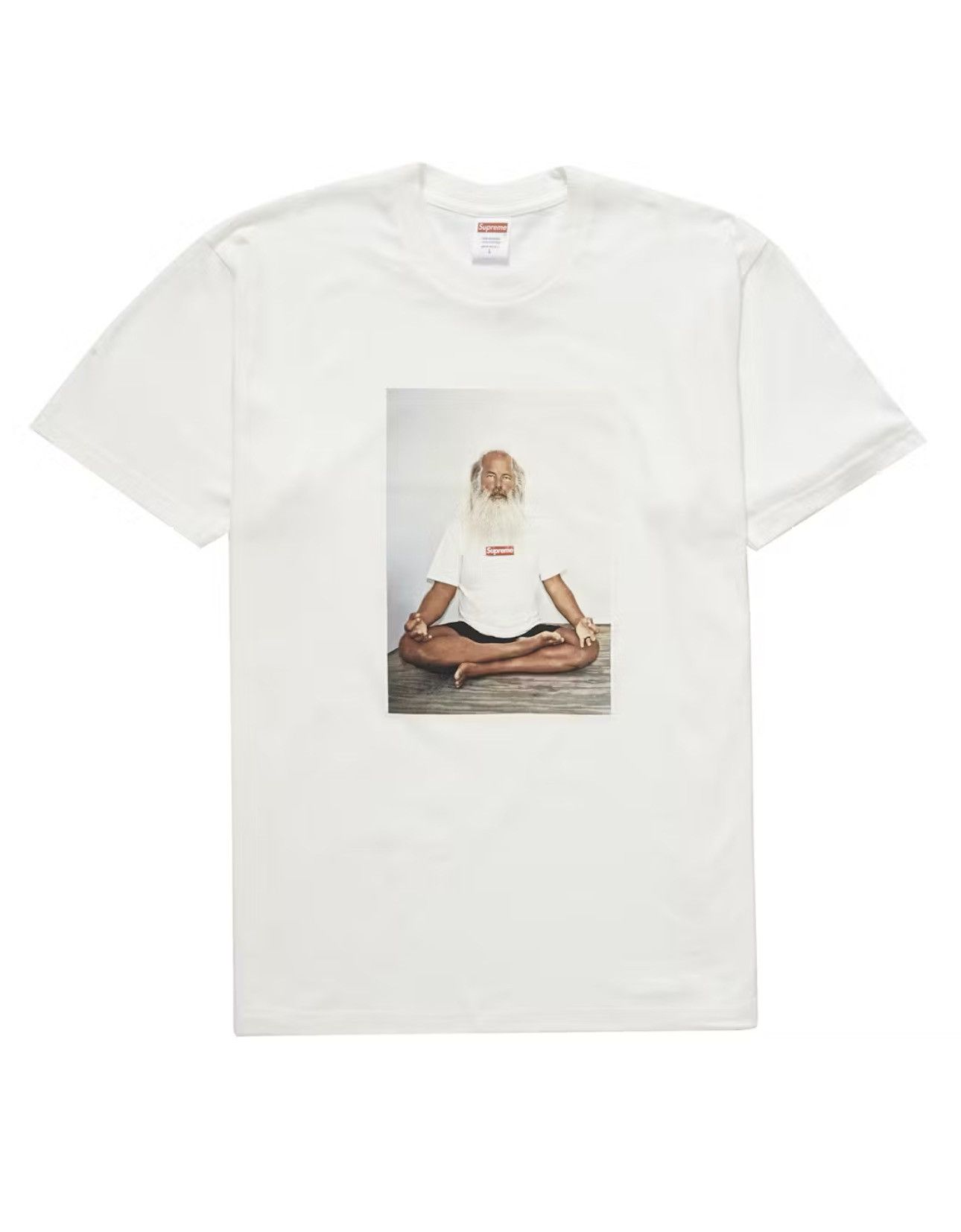 Supreme Supreme Rick Rubin Photo Tee White Size M Size US M / EU 48-50 / 2 - 3 Thumbnail