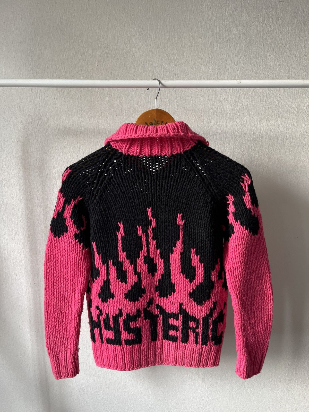 Hysteric Glamour Hysteric Glamour Flame 'Go Hell Hysteric' Knitwear Size US XS / EU 42 / 0 - 6 Thumbnail