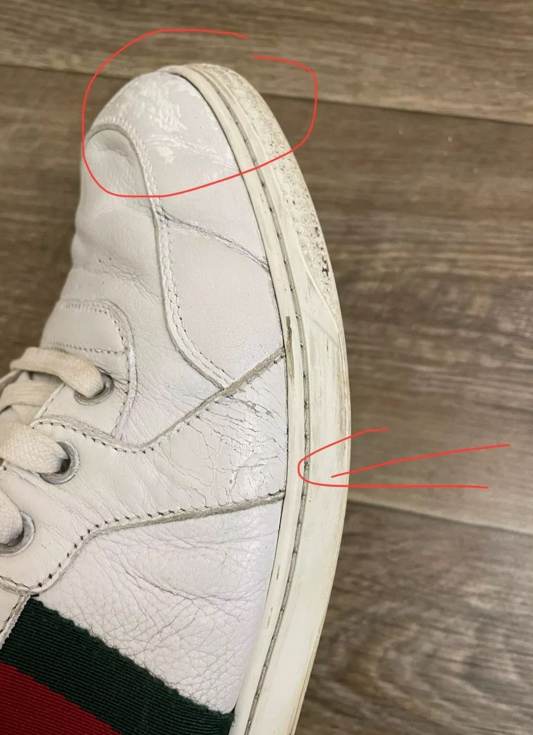 Gucci GUCCI sneakers size 44IT/ 11-11,5 US Size US 11 / EU 44 - 15 Thumbnail