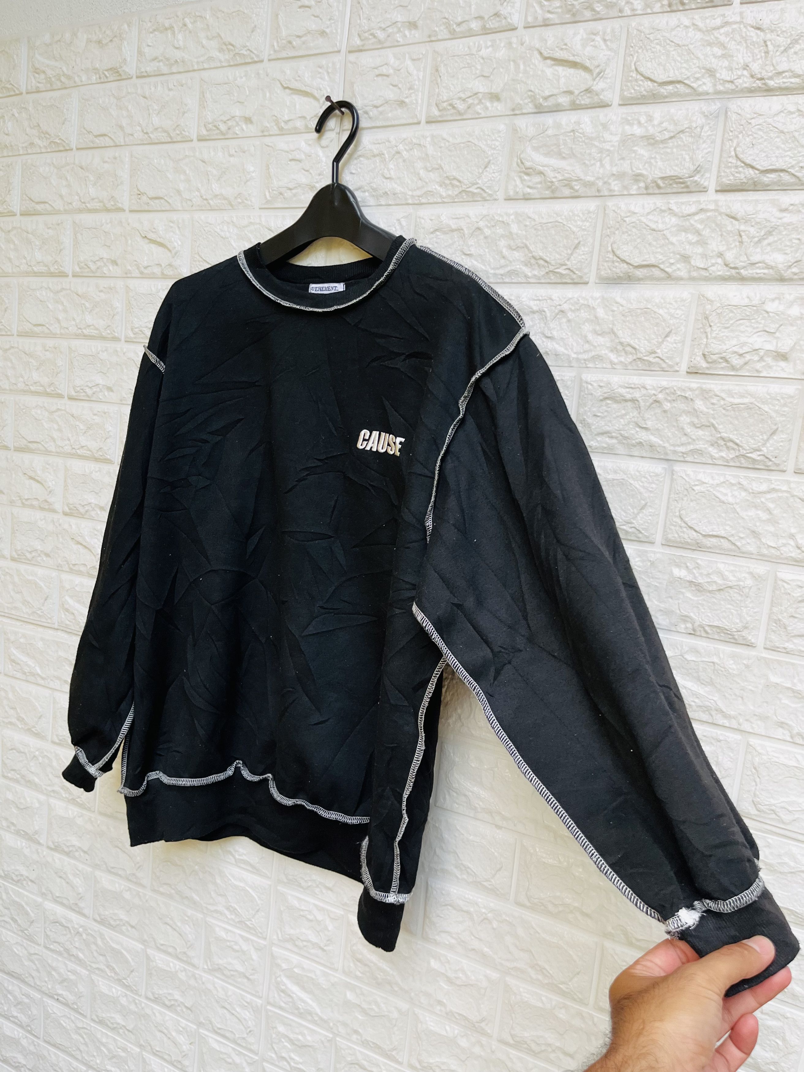 Japanese Brand × Vintage Vintage Vehement Cause Japanese Designer Fashion Style Size US L / EU 52-54 / 3 - 4 Thumbnail