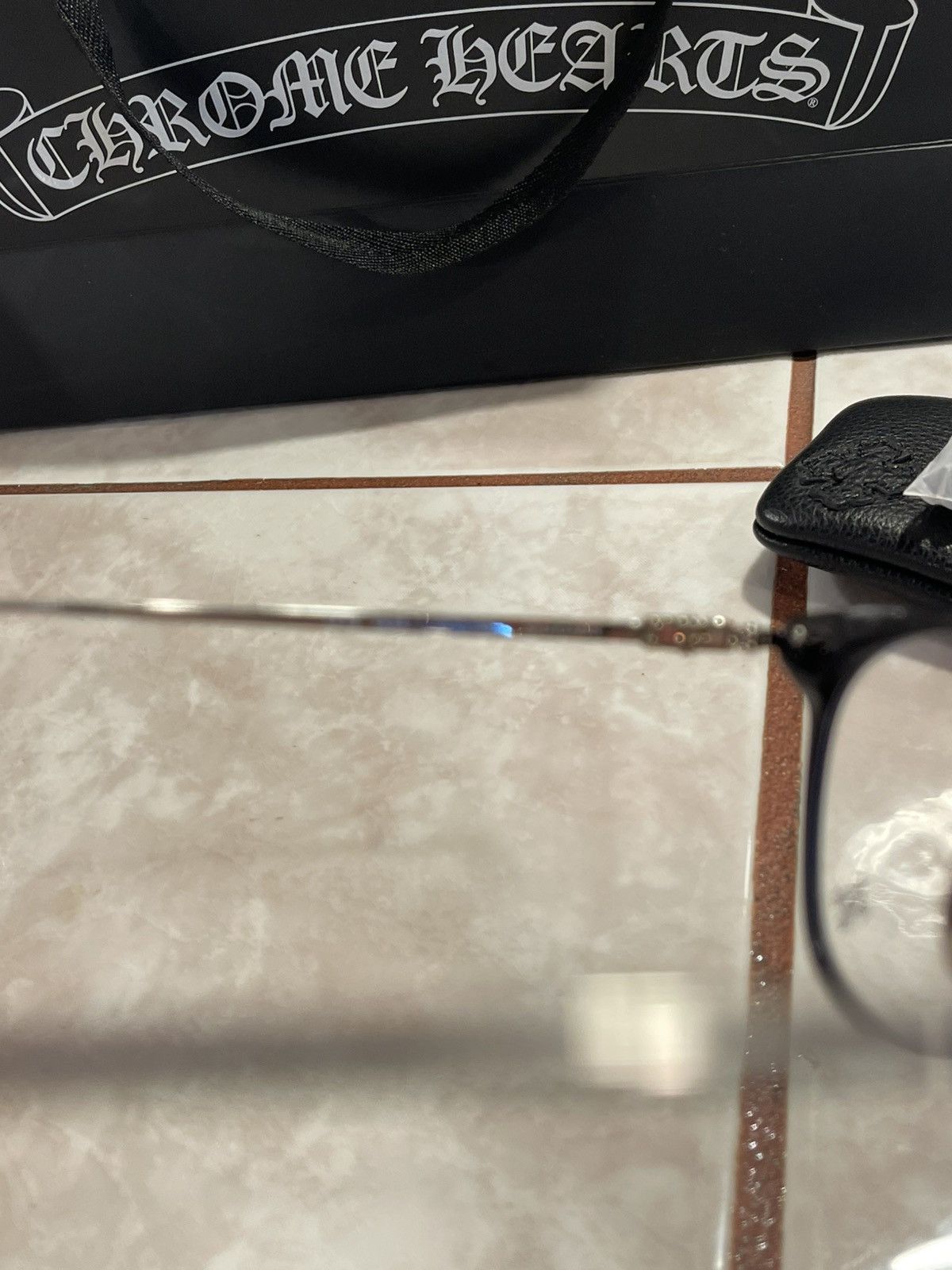 Chrome Hearts Chrome Hearts “shagass” Glasses Size ONE SIZE - 14 Thumbnail