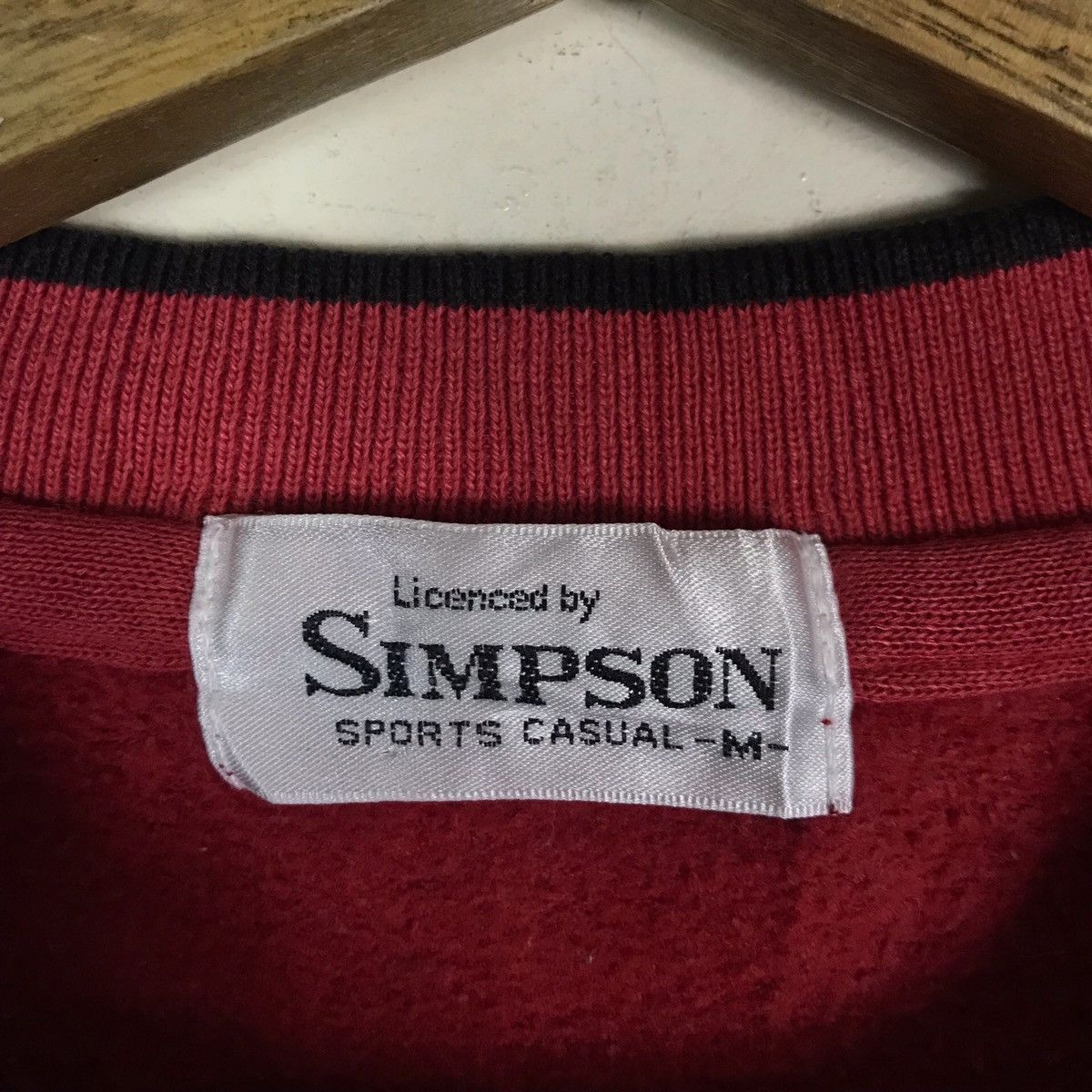 The Simpsons Vintage Simpson Sports Casual Australia Pullover Jumper Size US M / EU 48-50 / 2 - 6 Thumbnail