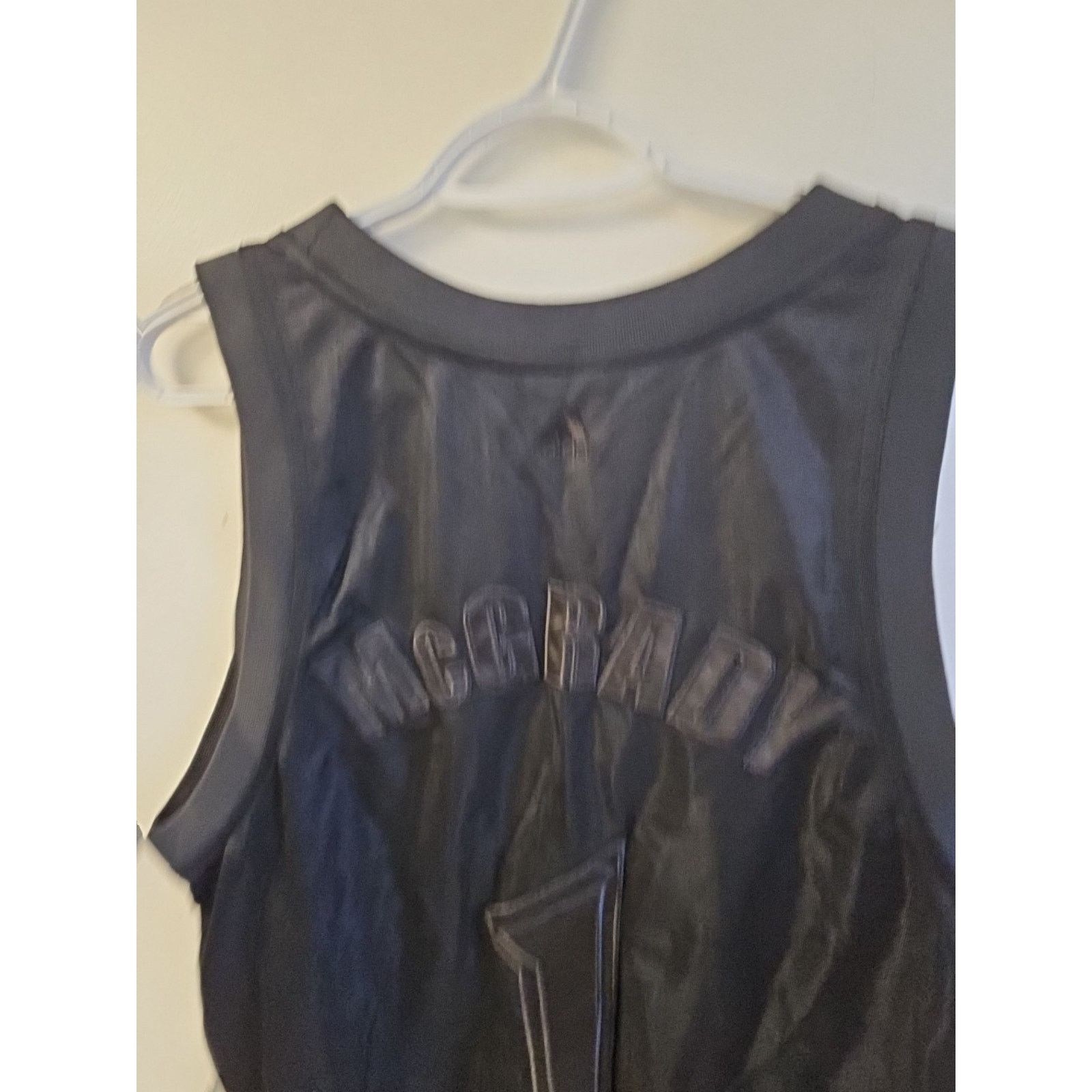 Adidas Adidas Designed Exclusively Tracy McGrady Black Jersey Sz M Size US M / EU 48-50 / 2 - 7 Thumbnail