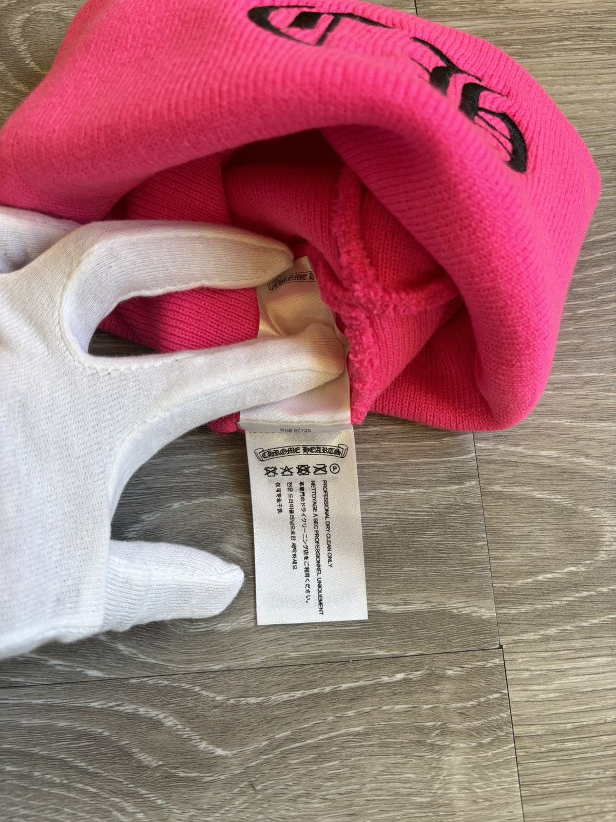 Chrome Hearts Chrome Hearts Pink Watch Cap Beanie Size ONE SIZE - 4 Thumbnail