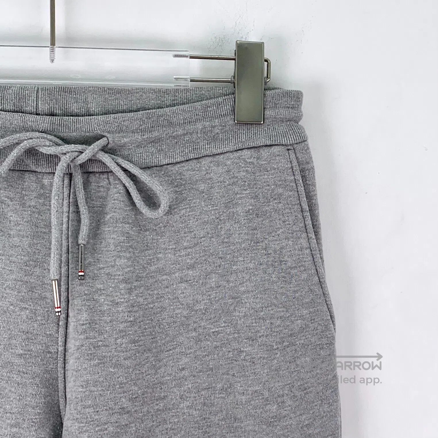 Thom Browne Thom Browne size M Gray classic four-stripe cotton drawstr Size US 38 / EU 54 - 3 Thumbnail
