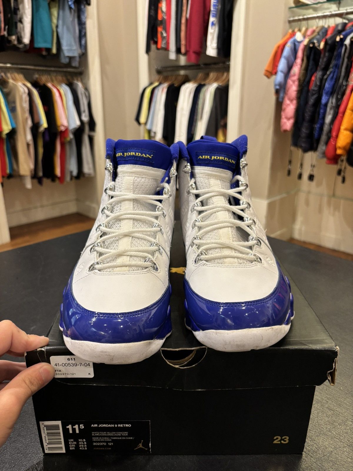Jordan Brand Jordan 9 Retro Kobe Bryant PE Size US 11.5 / EU 44-45 - 3 Thumbnail