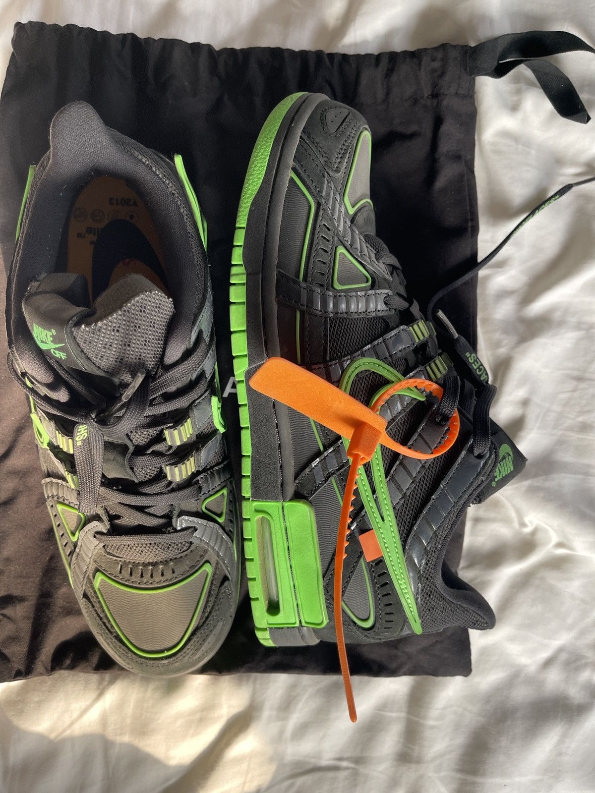 Nike × Off-White Nike Off-White Dink “Green Strike” Size US 9.5 / EU 42-43 - 6 Thumbnail