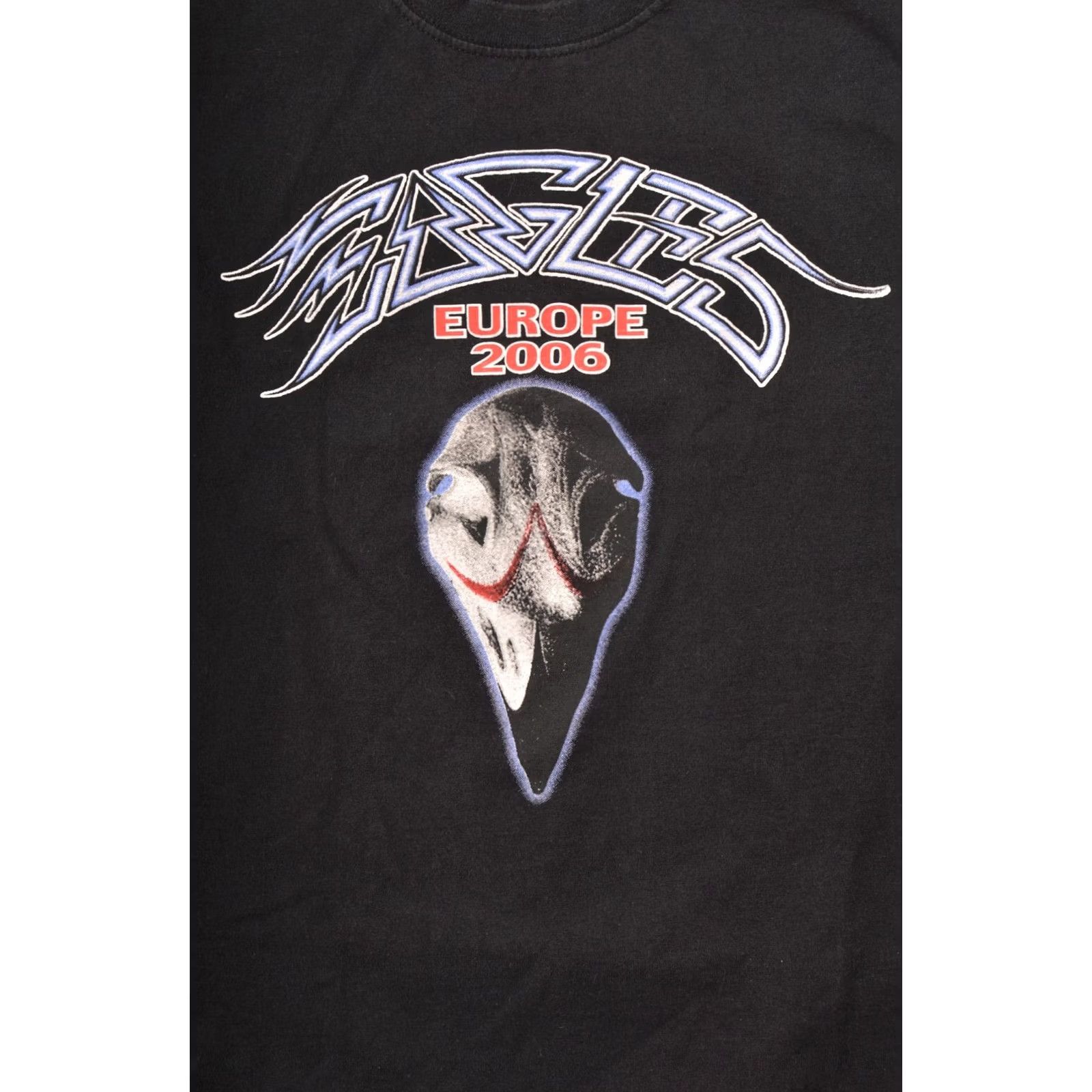 Fruit Of The Loom Fruit of the Loom Eagles 2006 Europe Tour Vintage T-Shirt Tee Size M Men Black Short Sleeve 100% cotton Size US M / EU 48-50 / 2 - 7 Thumbnail