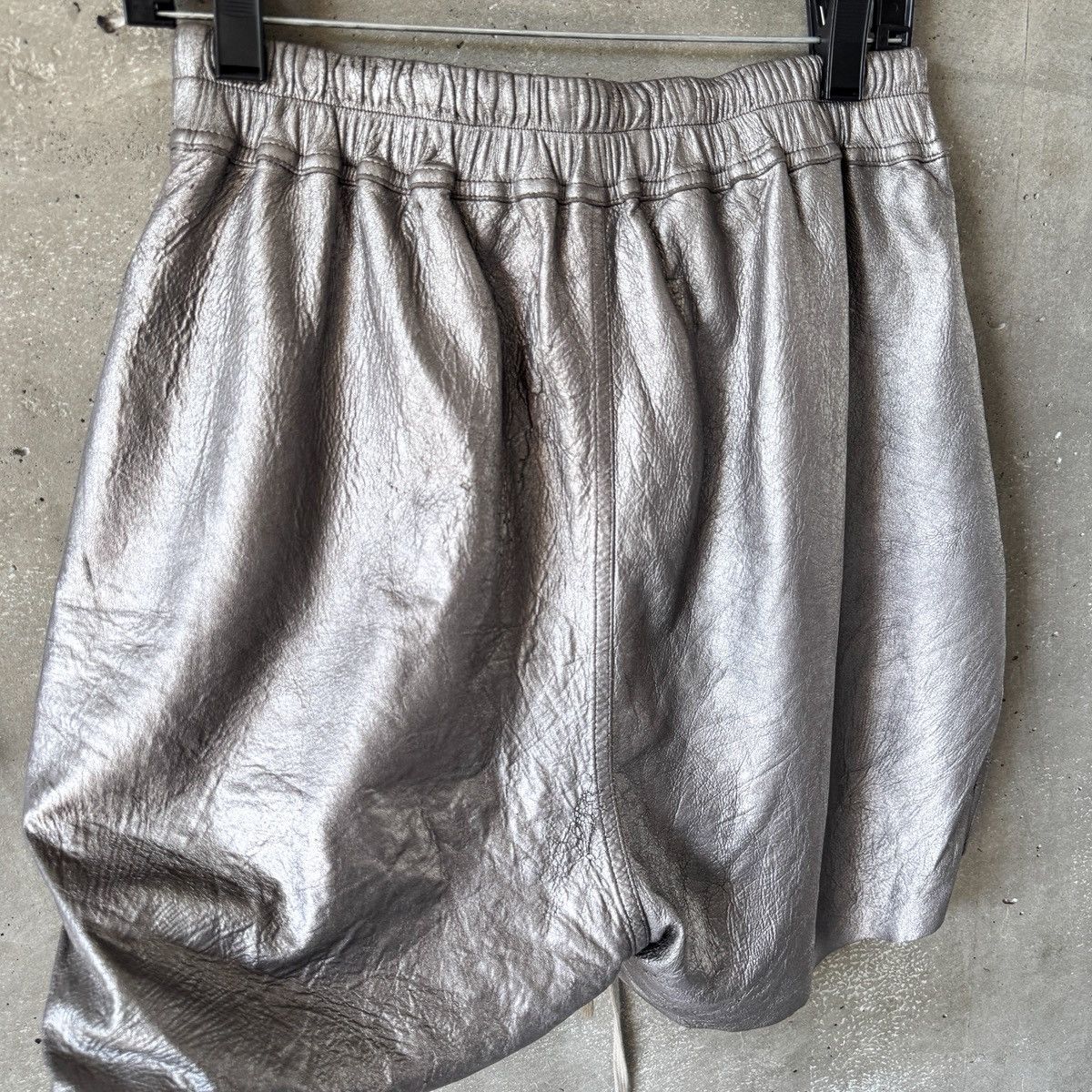 Rick Owens Rick Owens SS25 Gunmetal Boxer Shorts Size US 32 / EU 48 - 3 Thumbnail