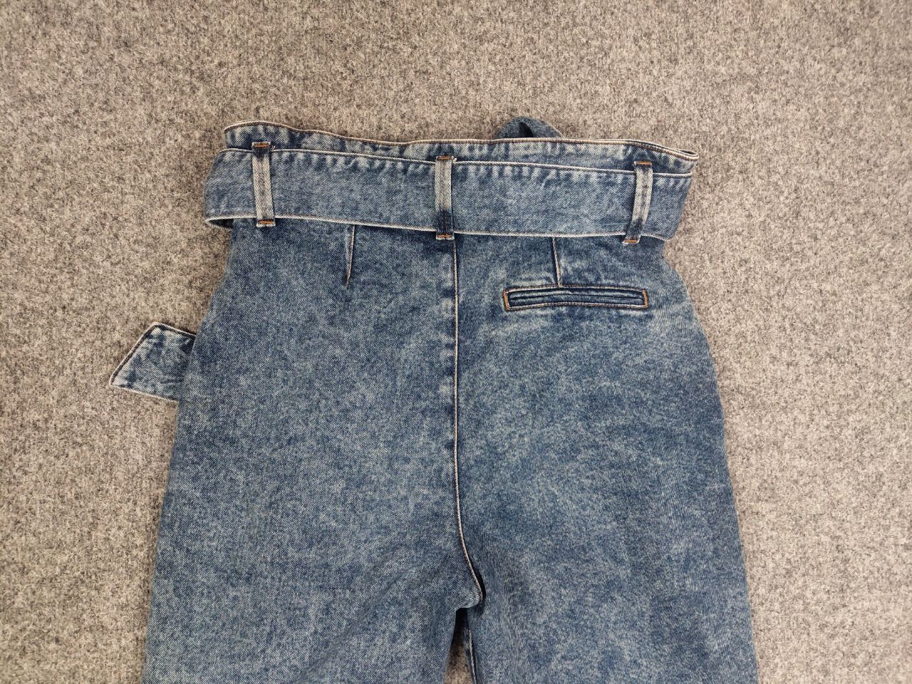 Sezane Sezane rue saint fiacre Paris Design Ankle belt Denim Jeans Size 36" / US 14 / IT 50 - 11 Thumbnail