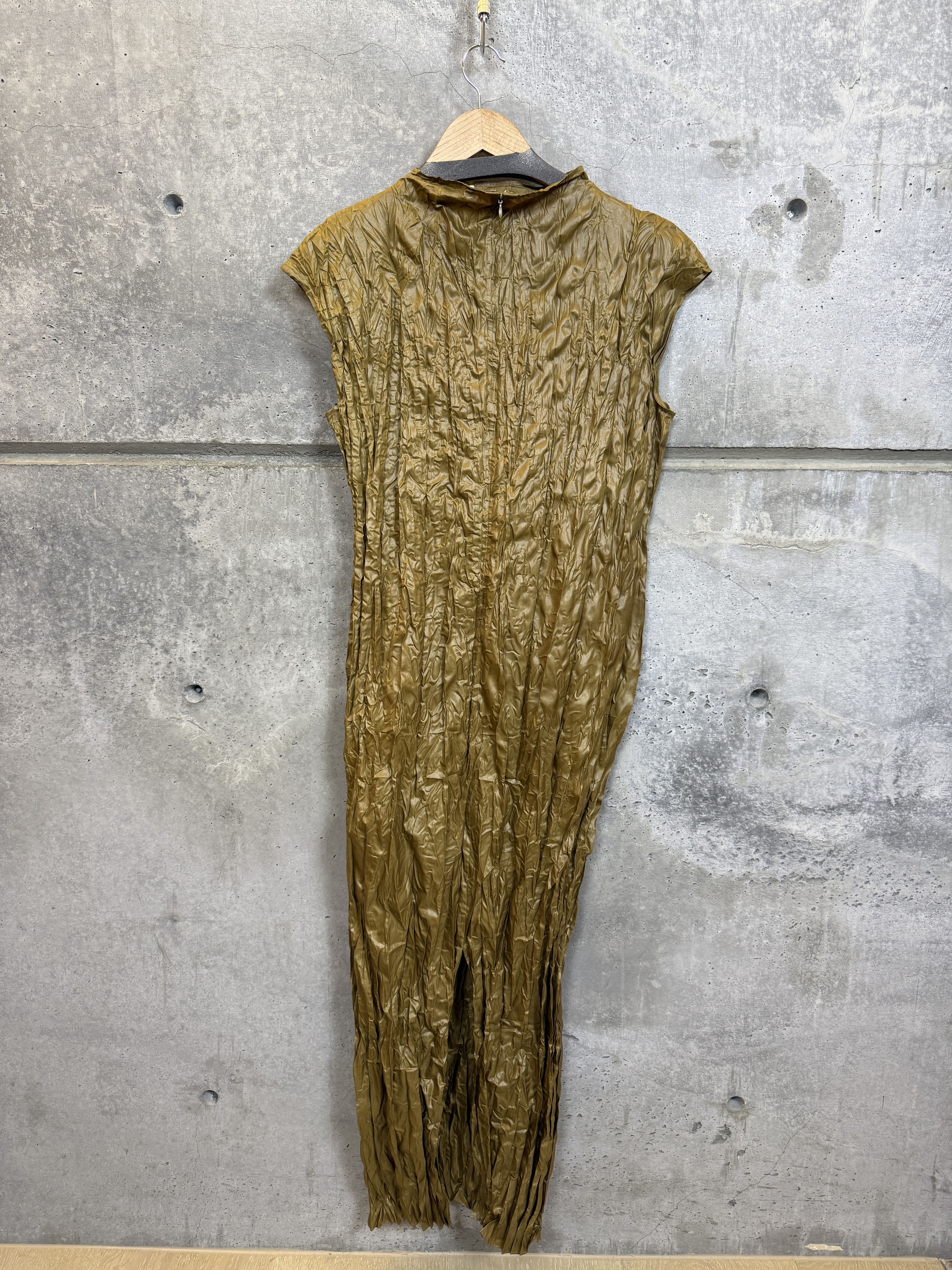 Acne Studios $900 Acne Studios Crinkled Maxi Dress Size M / US 6-8 / IT 42-44 - 6 Thumbnail