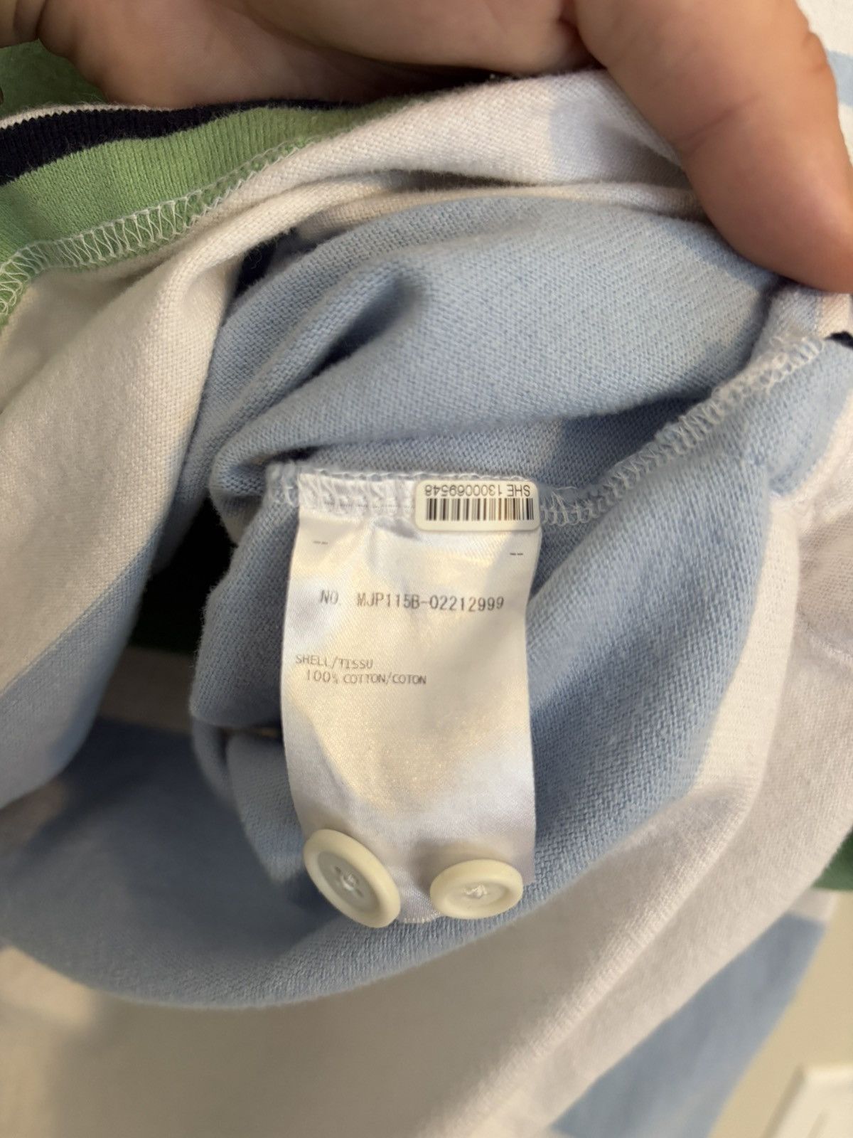 Thom Browne 4 Bar Striped Rugby Size US M / EU 48-50 / 2 - 7 Thumbnail