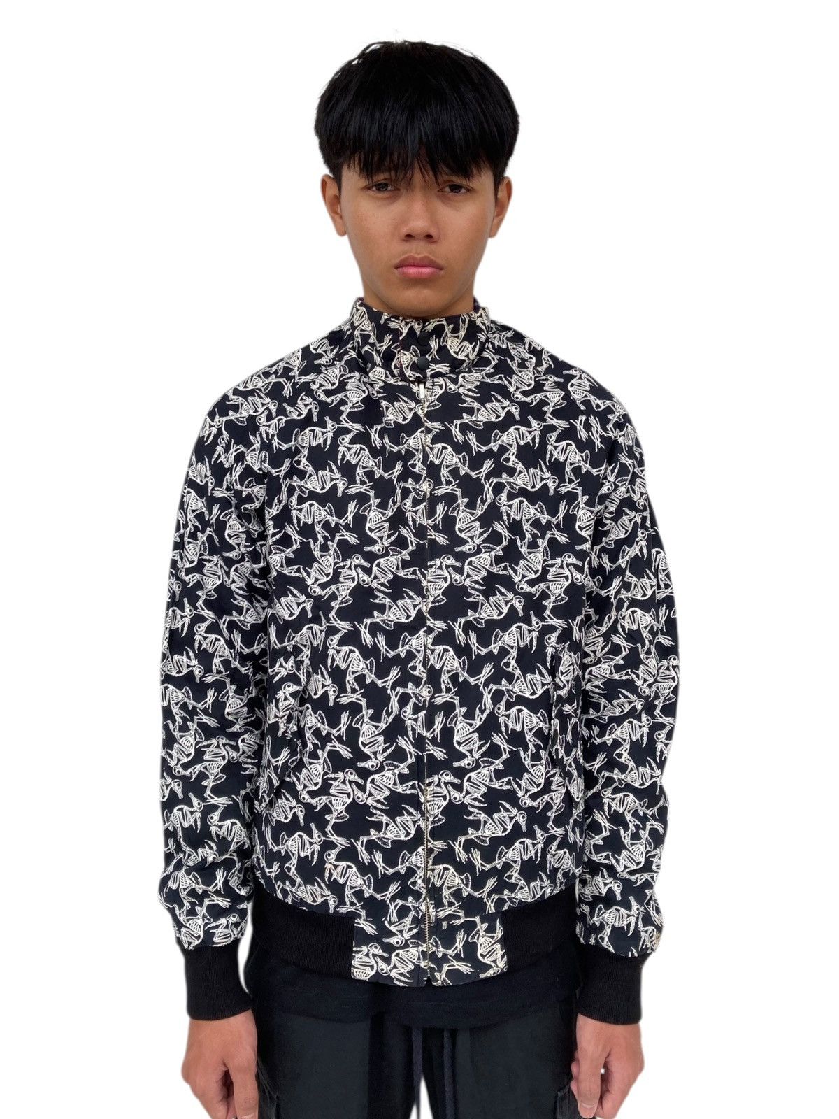 PHENOMENON 2000s Swagger - Reversible Skeleton Bird Jacket Size US M / EU 48-50 / 2 - 1 Thumbnail