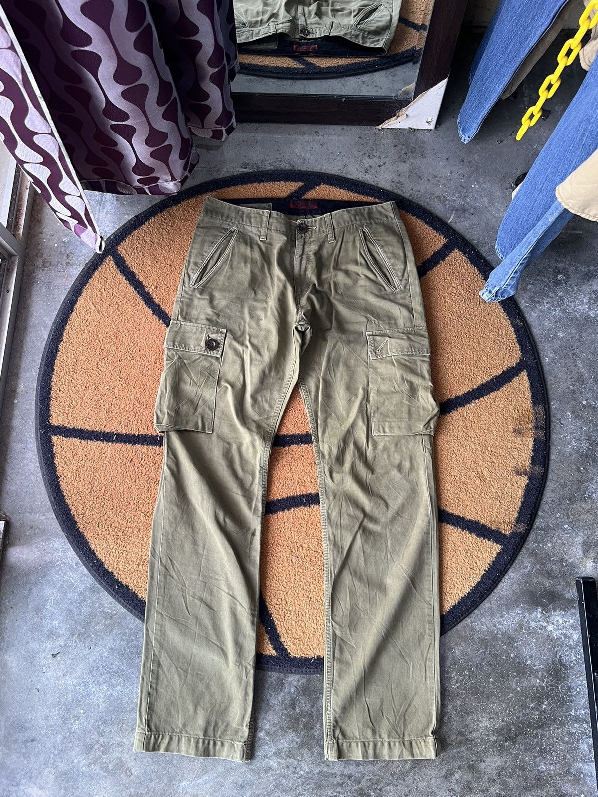 Johnbull 🔥Vintage Johnbull Kojima Japan 6 Pockets Cargo Pant Size US 32 / EU 48 - 2 Thumbnail