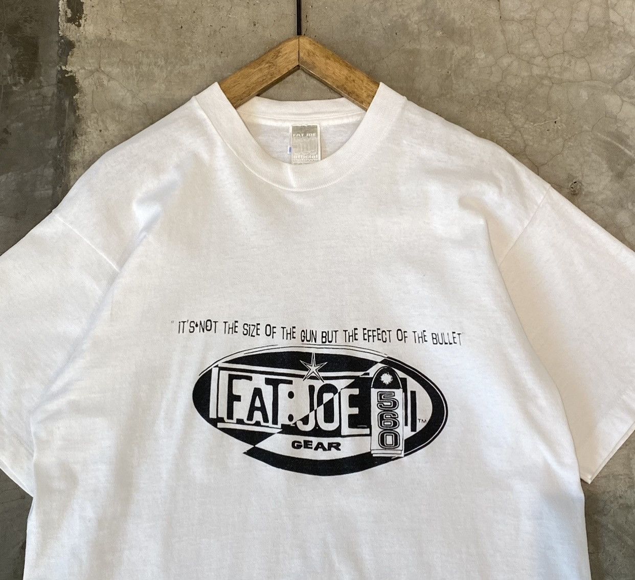 Vintage Early 90s Fat Joe 560 Gear Hip Hop Rap Tee