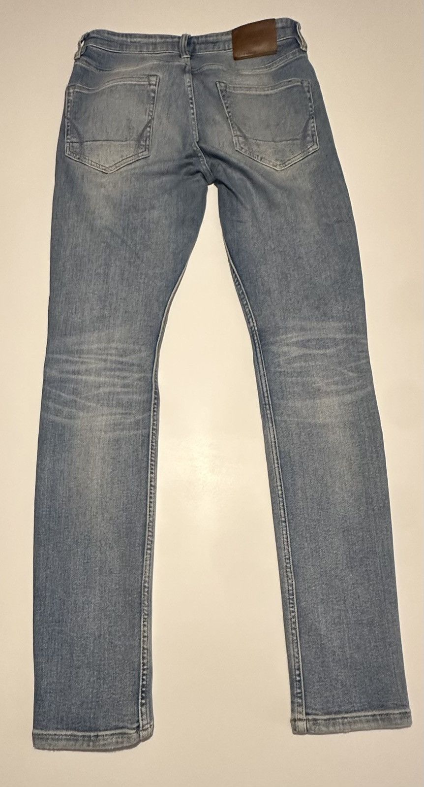 Allsaints All Saints Denim Cigarette Light Blue Size US 30 / EU 46 - 9 Thumbnail