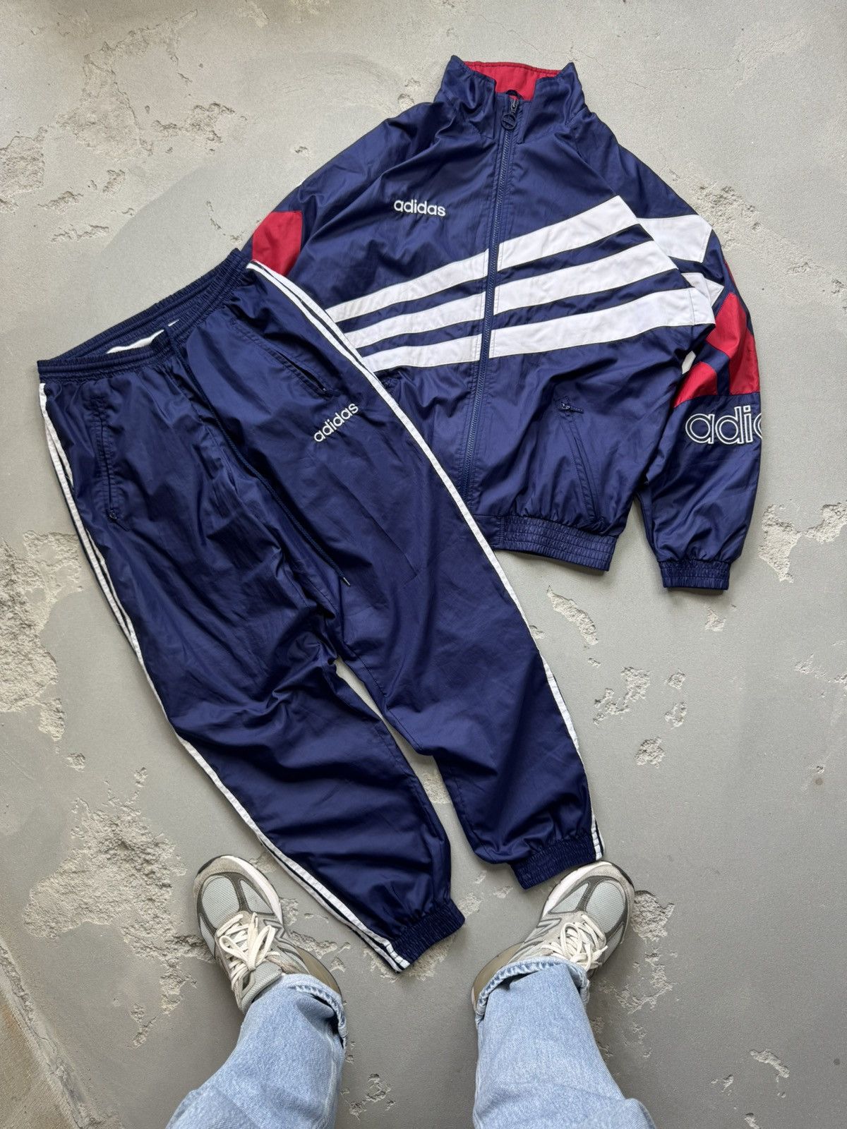 Adidas × Streetwear × Vintage Vintage 90s Adidas Torsion Nylon 