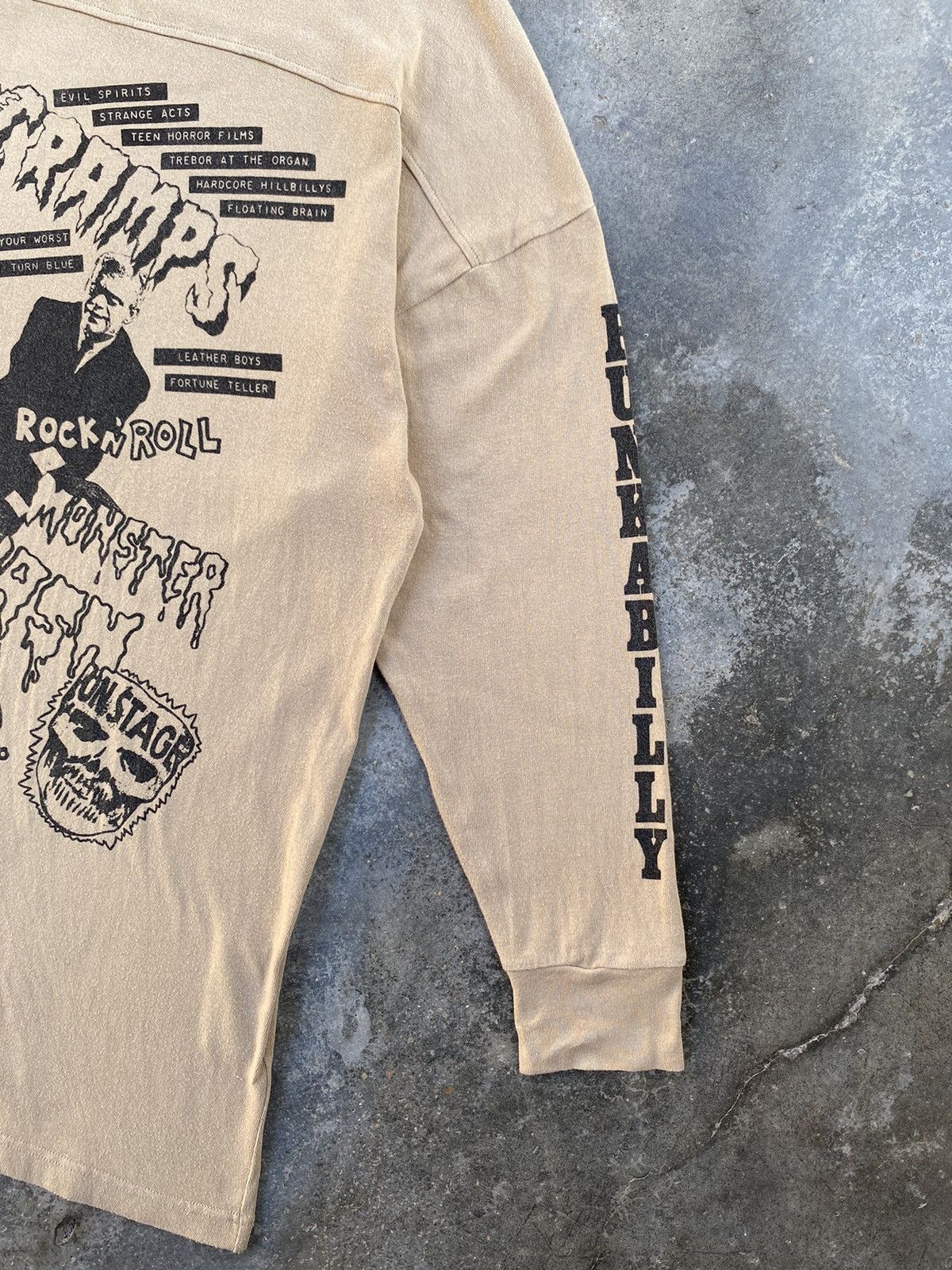 Hysteric Glamour Rare🔥Vintage Hysteric Glamour ✖️ The Cramps Band Long Sleeve Size US M / EU 48-50 / 2 - 8 Thumbnail
