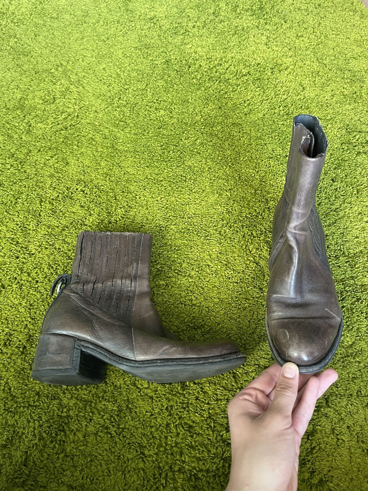 A.S.98 × Cowboy Equipment Airsteps A.S. 98 avant garde western cowboy boots leather Size US 8 / IT 38 - 1 Thumbnail