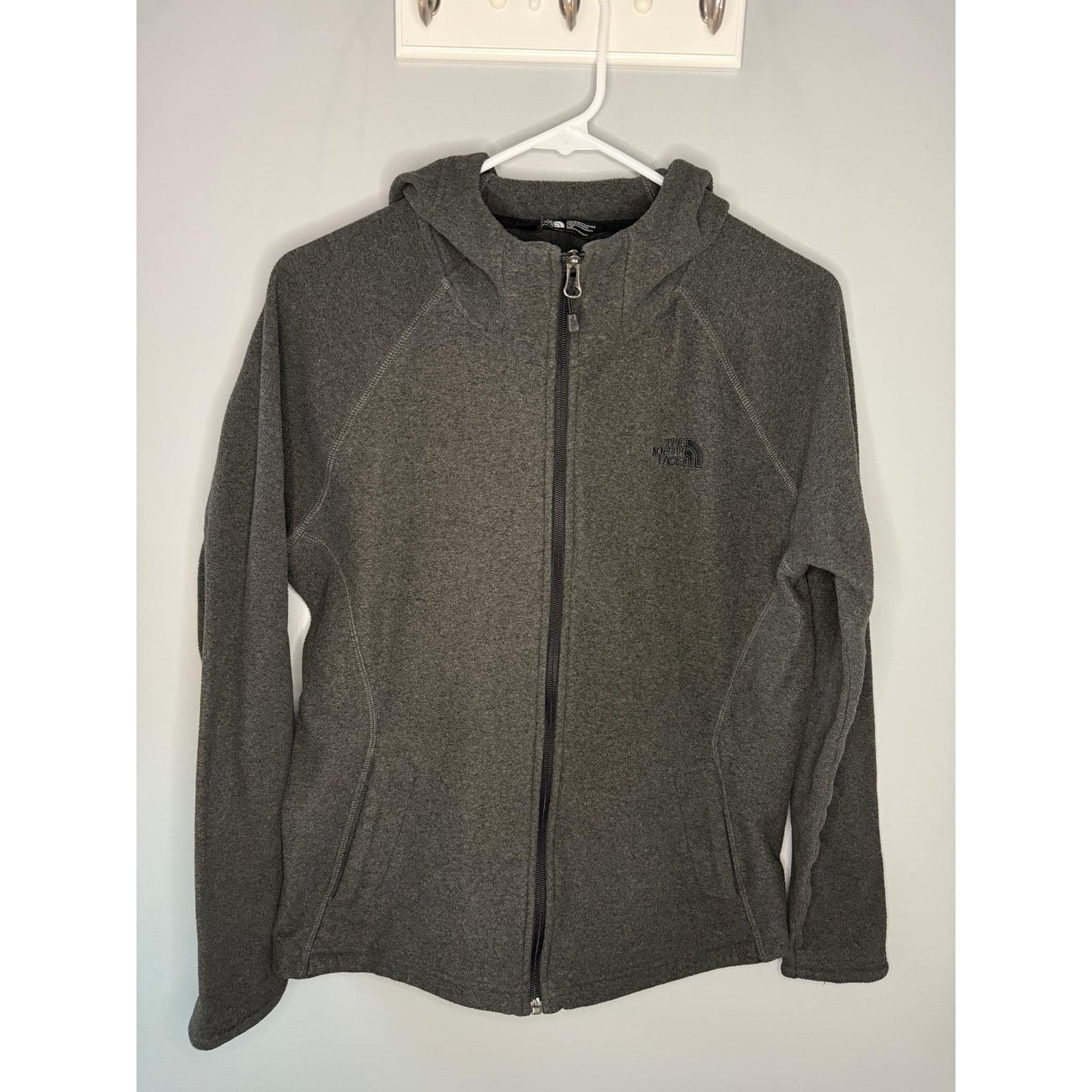 The North Face The North Face Hoodie Jacket Full Zip Gray Women's Size L Size L / US 10 / IT 46 - 2 Thumbnail