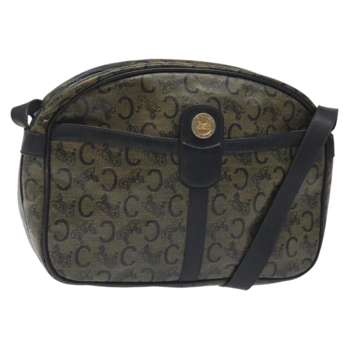 Celine CELINE C Sulky Shoulder Bag Pvc Navy Gold Size ONE SIZE - 1 Thumbnail
