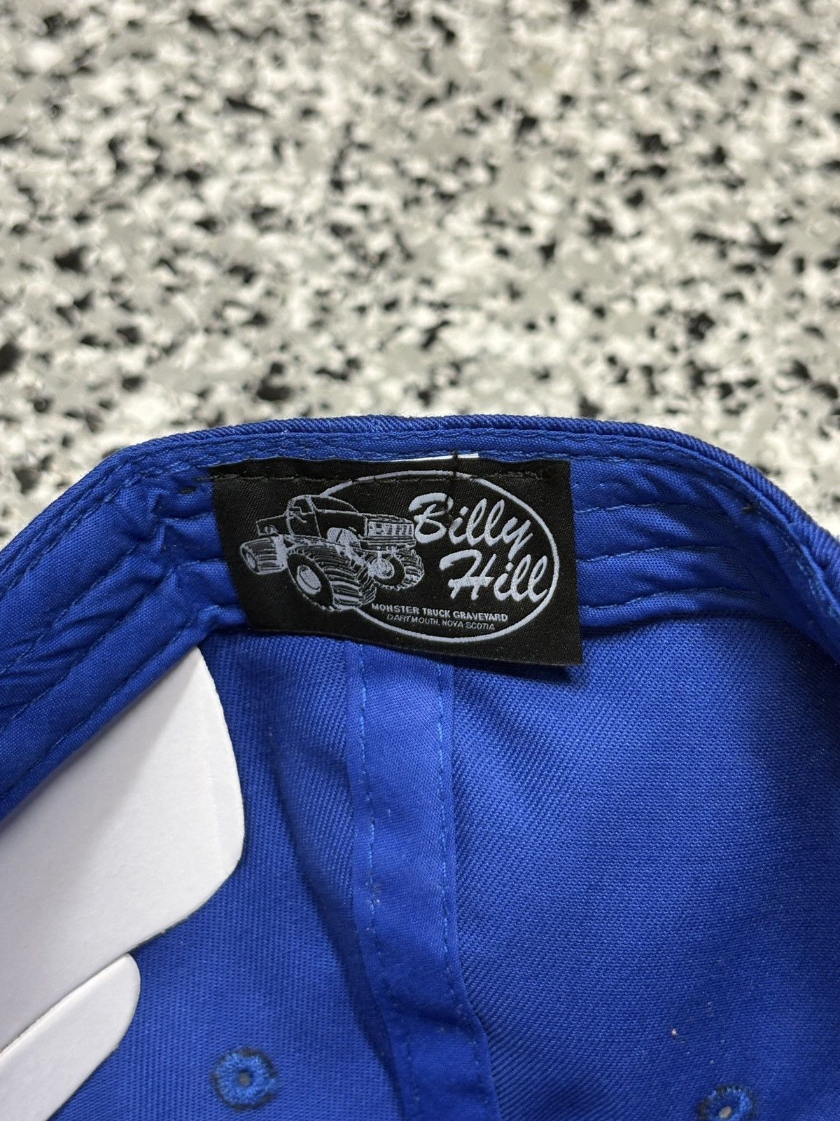 Billy Hill 2021 Billy Hill Blue “Parts, S&S” Patched Truckers Hat OSFM Size ONE SIZE - 7 Thumbnail