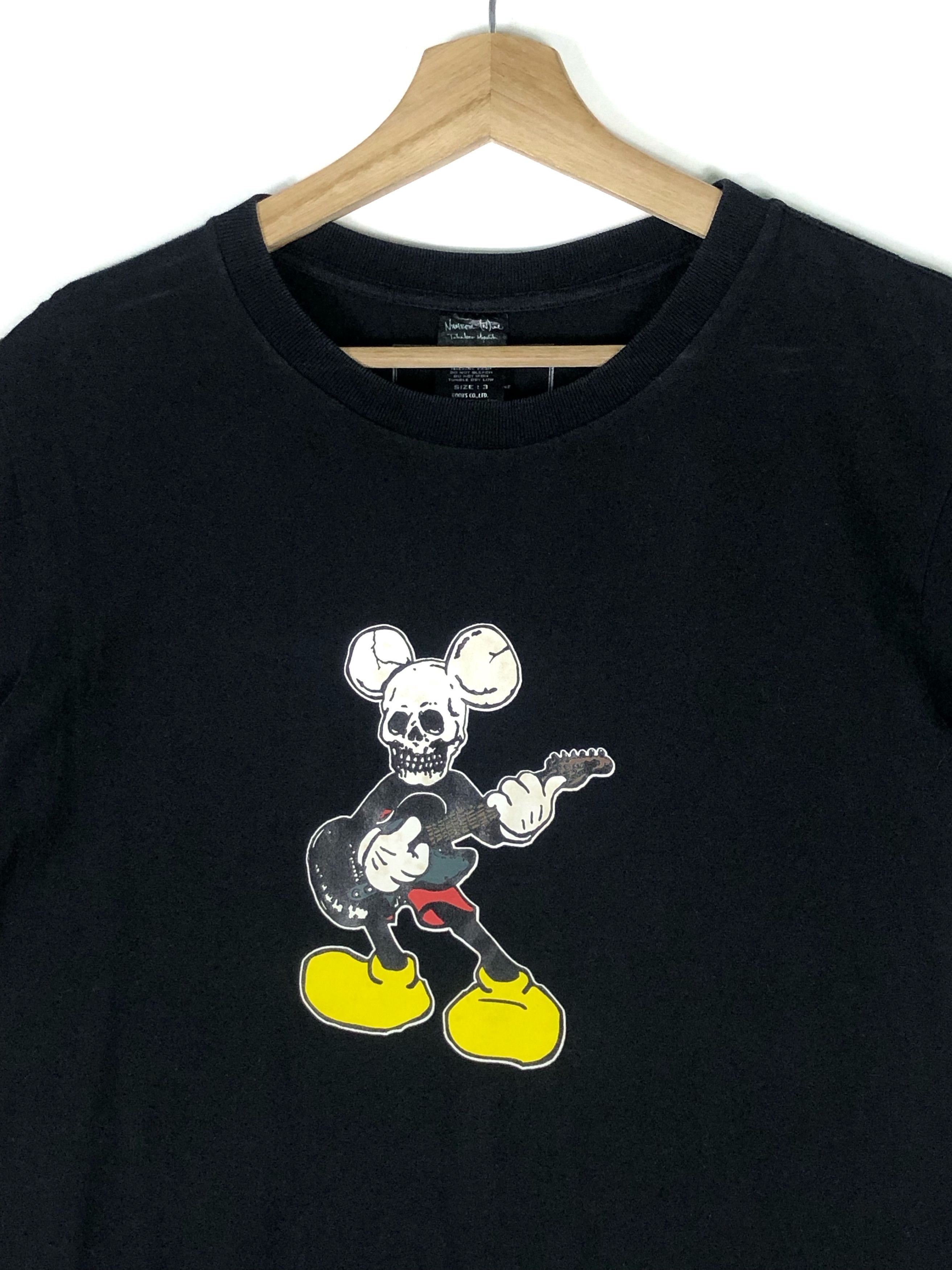 Disney × Number (N)ine RARE🔥SS08 NUMBER (N)INE SKULL DISNEY COLLECTION TEE Size US M / EU 48-50 / 2 - 3 Thumbnail