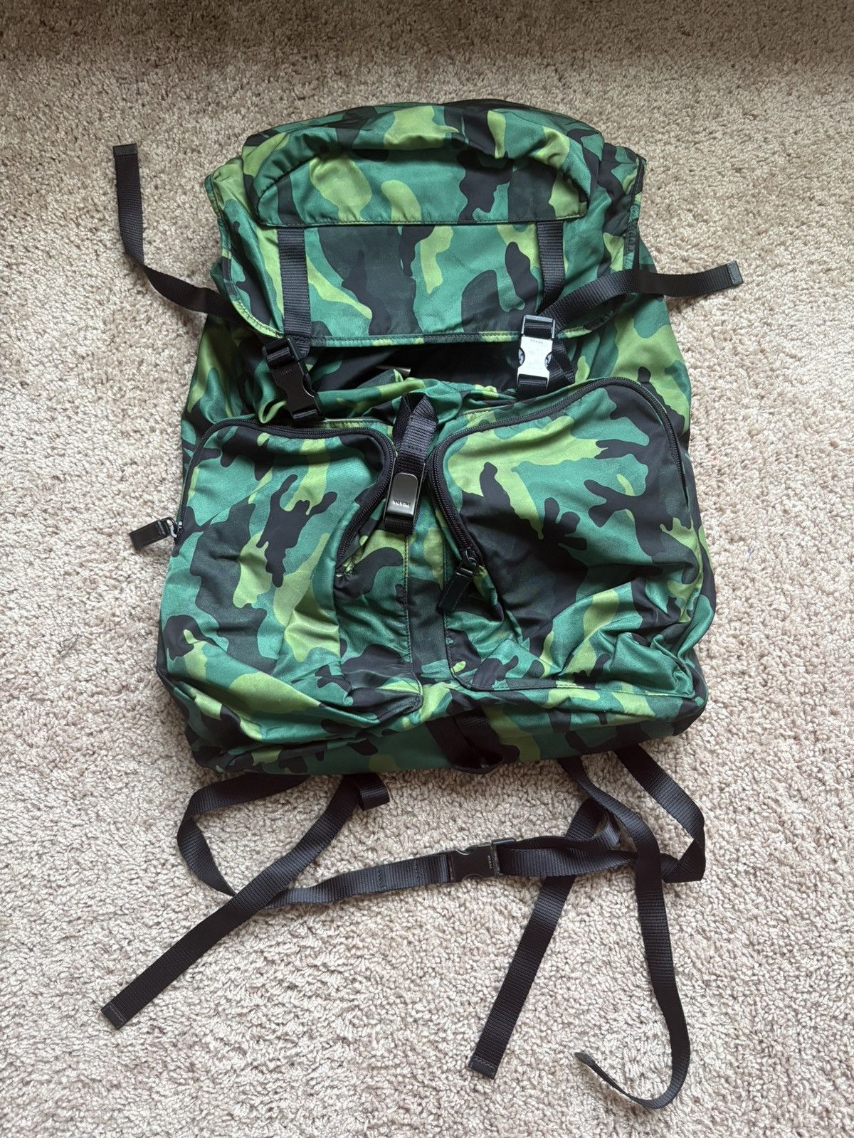Prada Final drop? Prada SS99 Runway Backpack / Chest Rig | Grailed