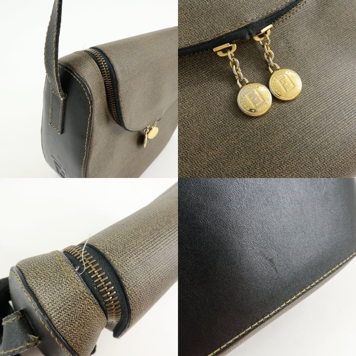 Fendi Fendi Zucca Shoulder Bag Brown Size ONE SIZE - 6 Thumbnail