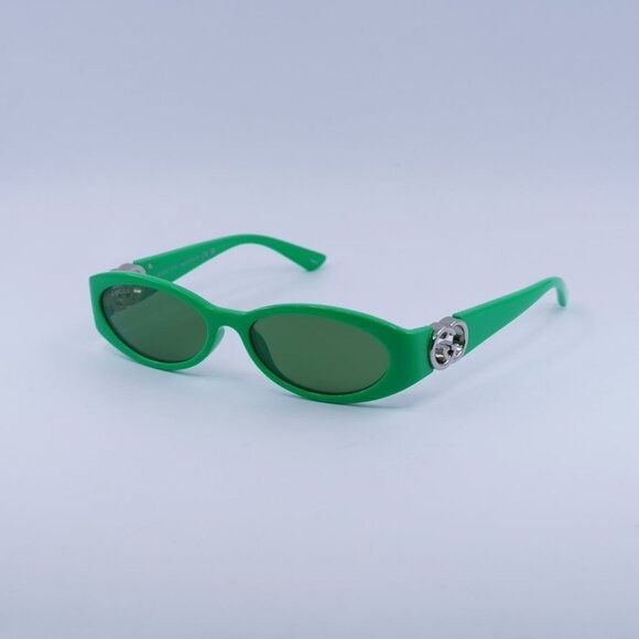 Gucci 🕶️ New Gucci GG1660S 005 Green Sunglasses Size ONE SIZE - 6 Thumbnail