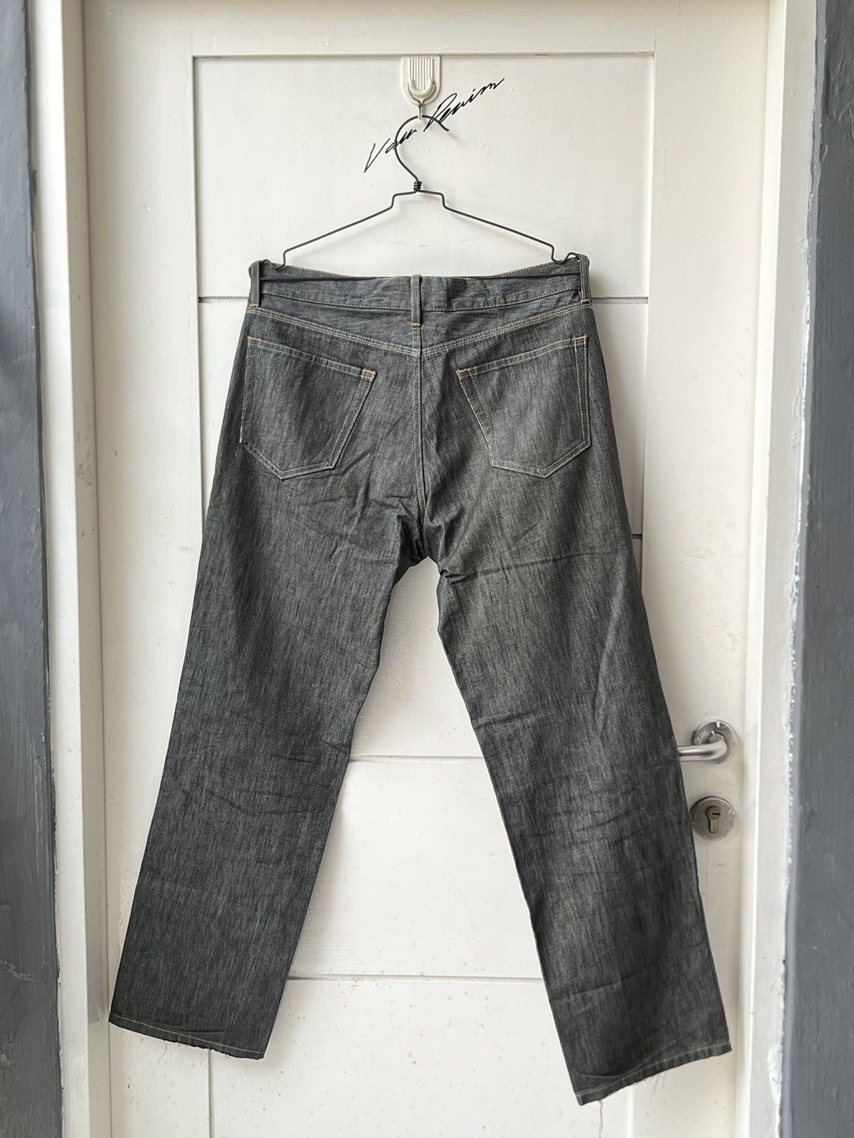 Yohji Yamamoto INED Yohji Yamamoto Denim Long Pants Size US 32 / EU 48 - 4 Thumbnail