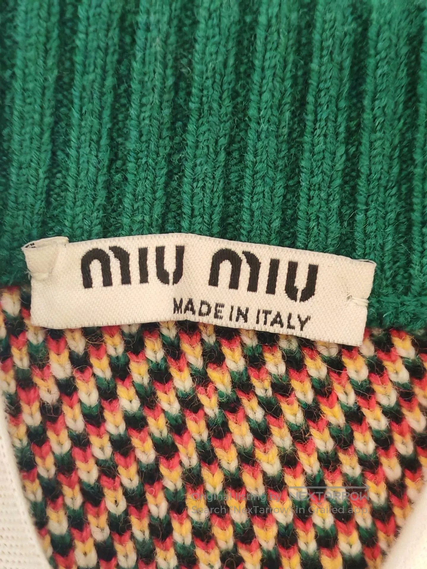 Miu Miu Miu Miu Plaid Knit Set. Size M / US 6-8 / IT 42-44 - 5 Thumbnail