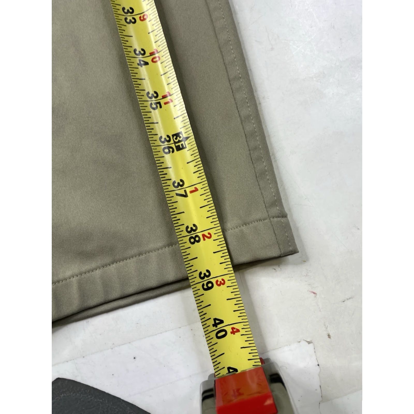 Rhone Rhone Pants Men Regular Beige 101670 Stretch Chino Jogger Flat Front 101670 M Size US 31 - 3 Thumbnail