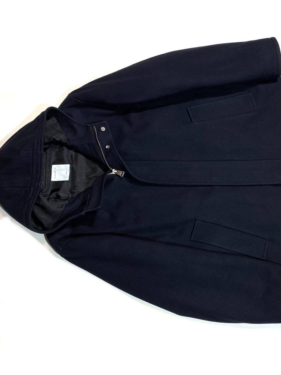 Sandro Sandro Paris Wool Coat Men Jacket Size US L / EU 52-54 / 3 - 5 Thumbnail