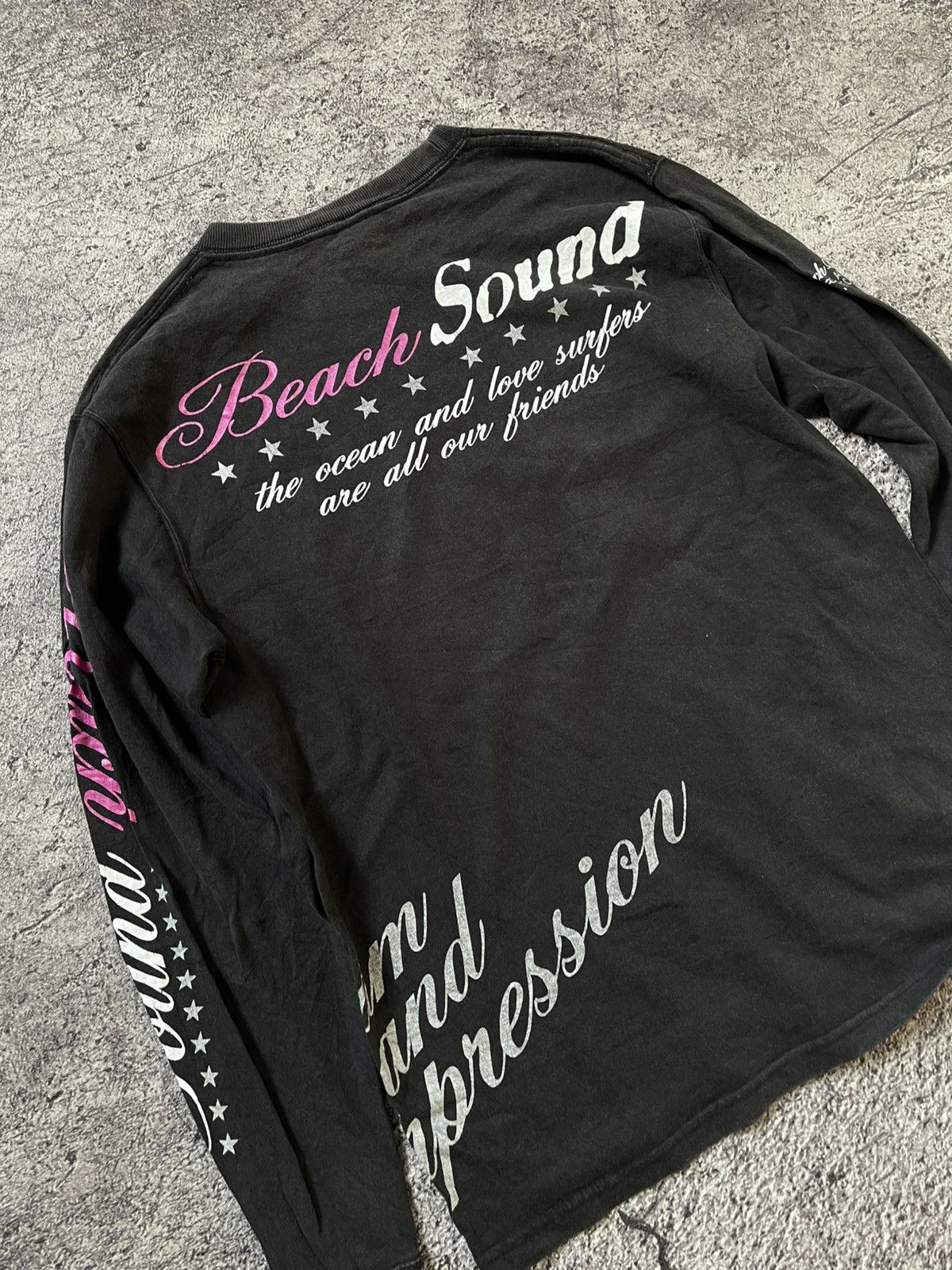Japanese Brand Y2K Beach Sound ifsixwasnine punk style long sleeve Size US M / EU 48-50 / 2 - 5 Thumbnail