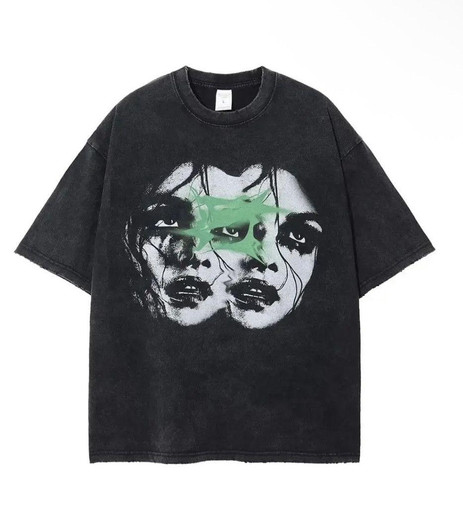 Other Streetwear Vintage Retro Double Face Graphic T-Shirt Size US XL / EU 56 / 4 - 1 Thumbnail