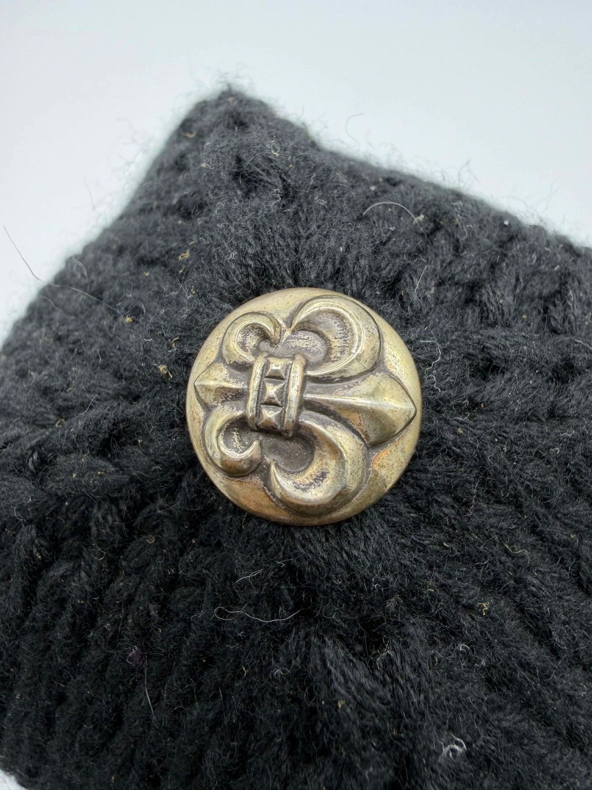 Chrome Hearts Chrome hearts Fleur Patch Cashmere Beanie Size ONE SIZE - 7 Thumbnail