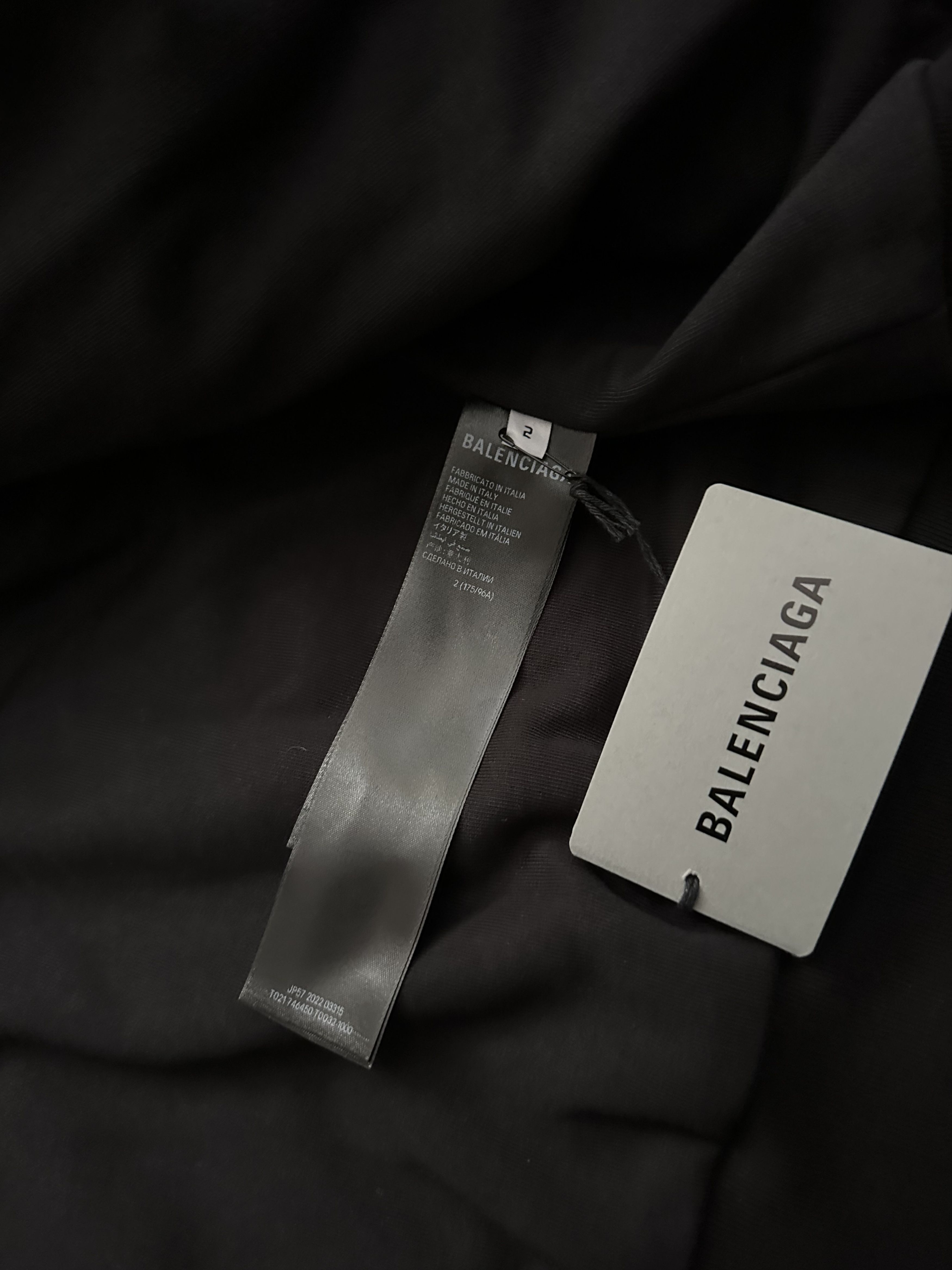 Balenciaga Balenciaga Paris All In Parka in Black Size 3 BNWT Size US L / EU 52-54 / 3 - 10 Thumbnail