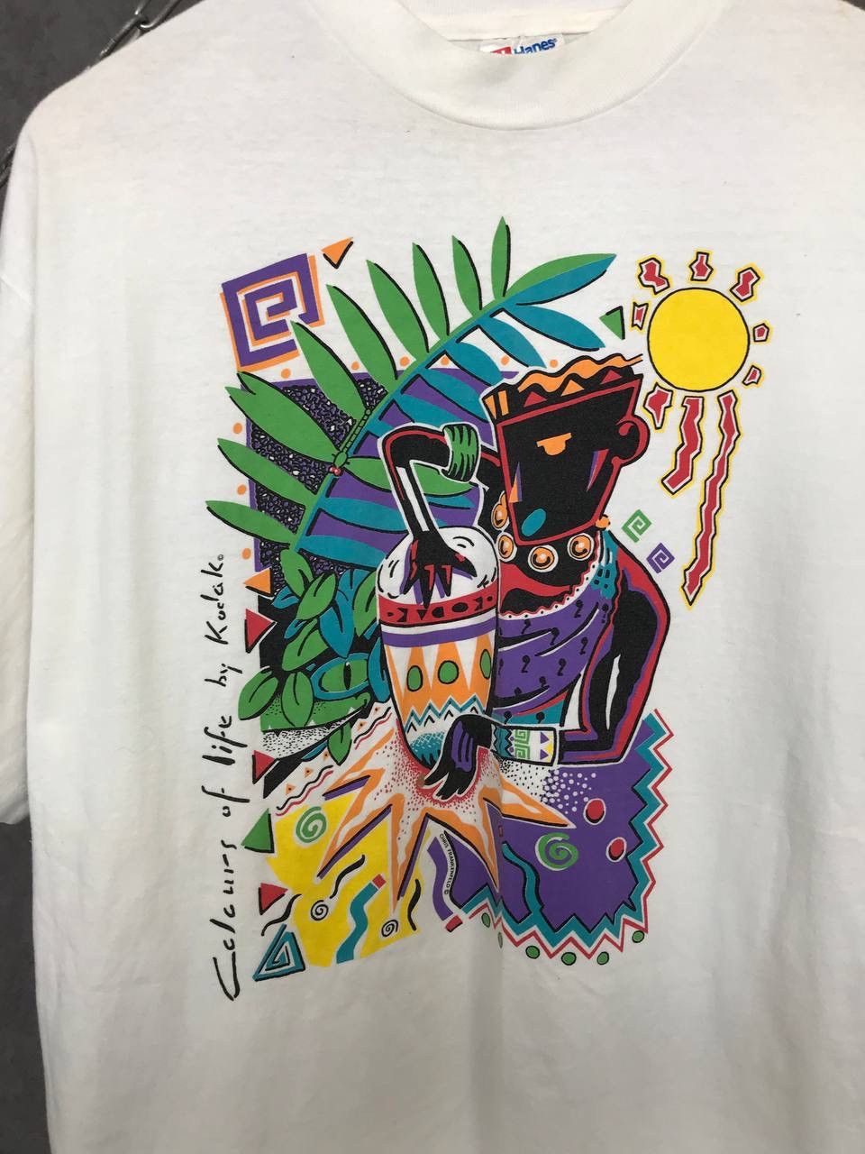 Hanes Art vintage made in USA tee Size US XL / EU 56 / 4 - 3 Thumbnail