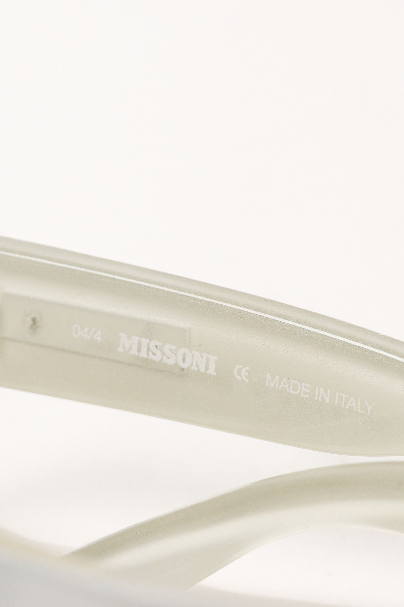Missoni Missoni MI52003 Grey Oversized Rectangular Sunglasses Size ONE SIZE - 8 Thumbnail