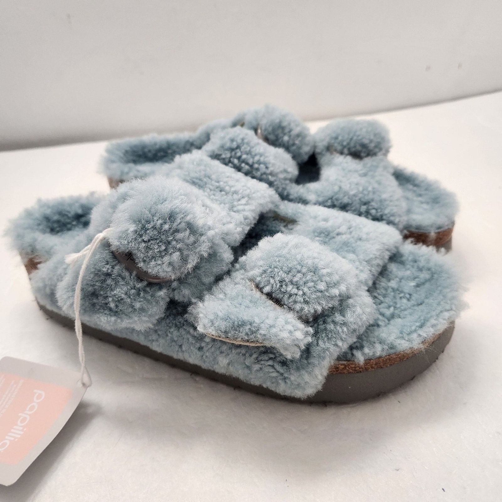 Birkenstock BIRKENSTOCK Papillio Teddy Arizona Big Buckle Shearling Size US 7.5 / IT 37.5 - 6 Thumbnail
