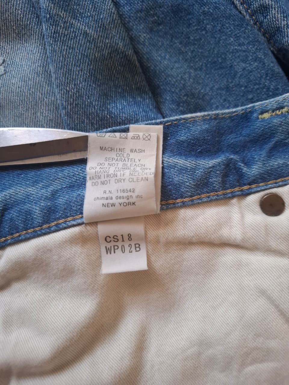 Chimala Vintage Chimala selvedge blue washed denim Size US 29 - 12 Thumbnail